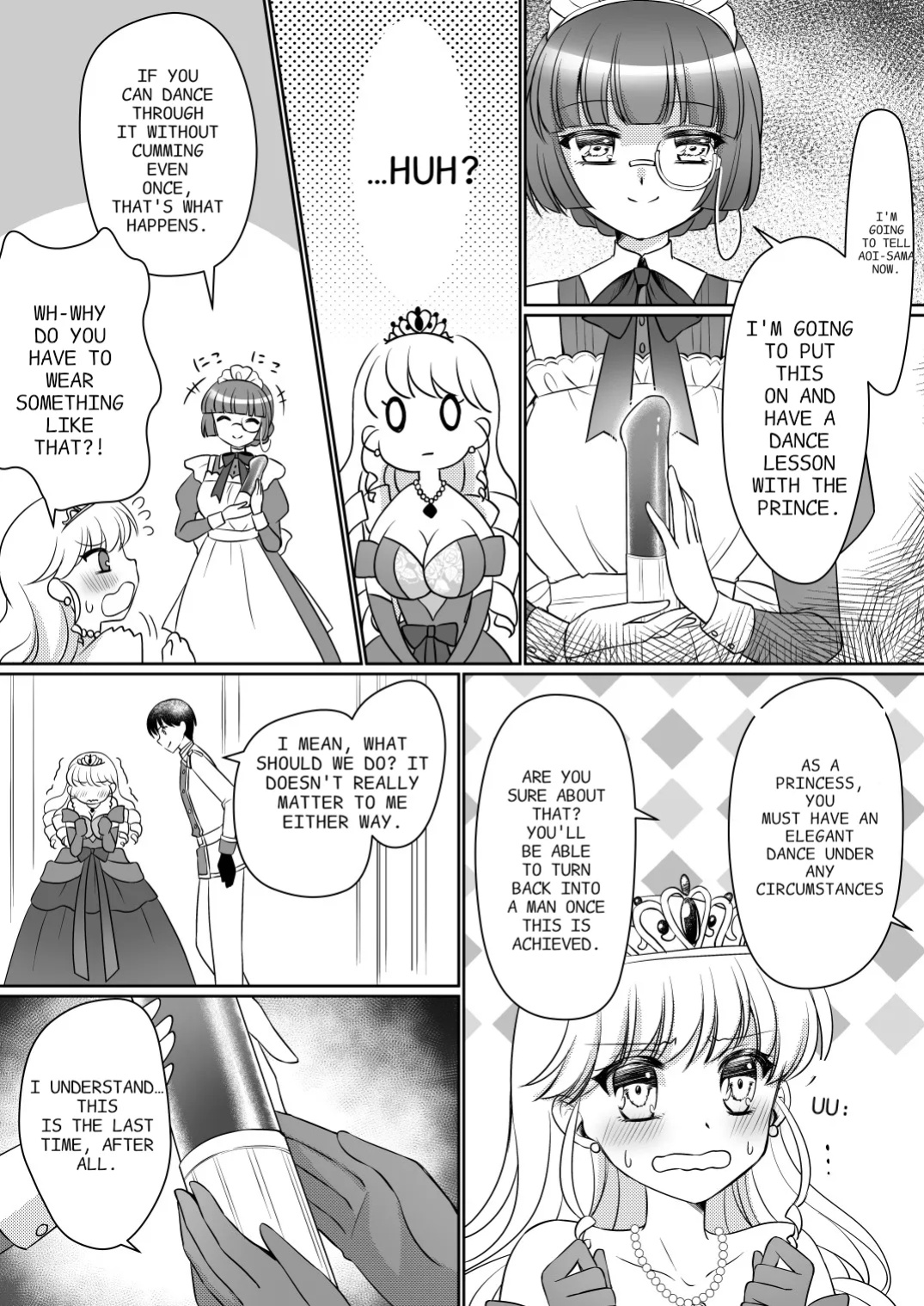 [Amui Okashi Seisakusho (Kagura Kurumi)] I'm definitely going to become a princess! ~I was turned into a princess through my experience as a princess~