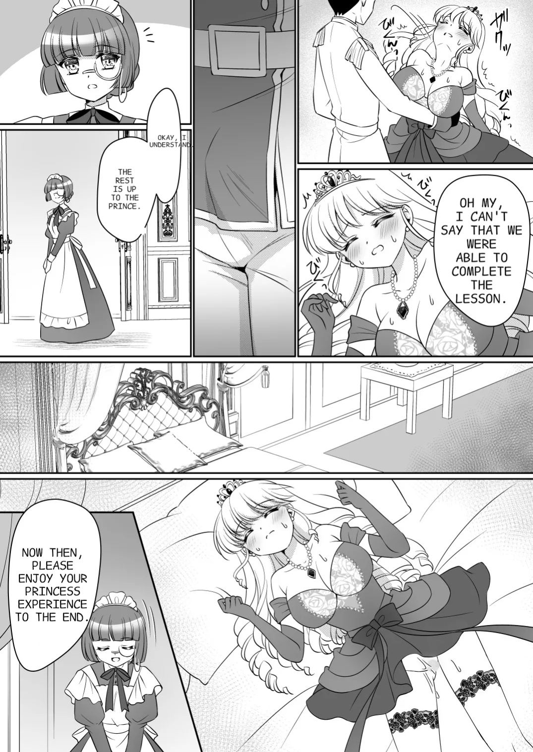 [Amui Okashi Seisakusho (Kagura Kurumi)] I'm definitely going to become a princess! ~I was turned into a princess through my experience as a princess~