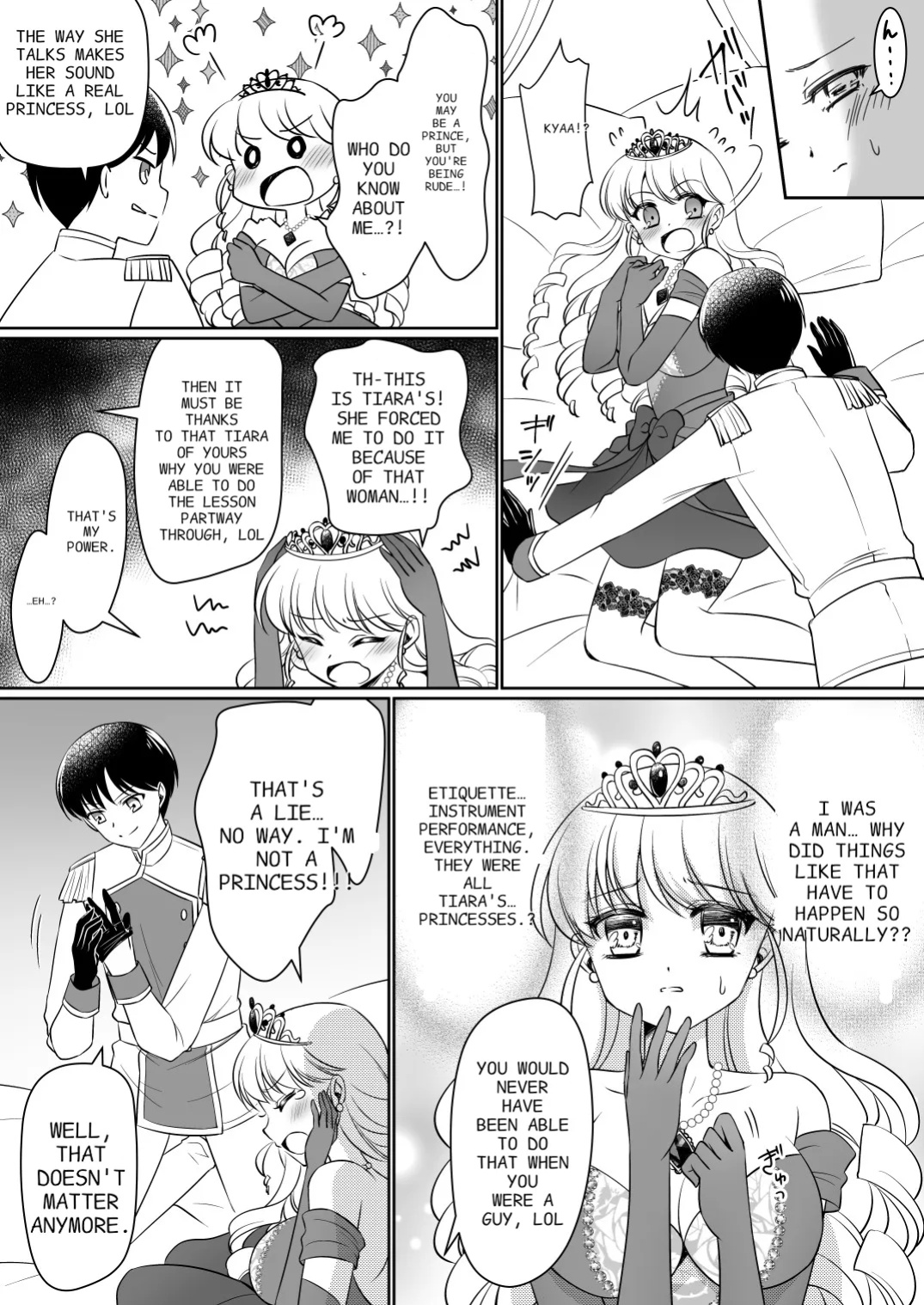 [Amui Okashi Seisakusho (Kagura Kurumi)] I'm definitely going to become a princess! ~I was turned into a princess through my experience as a princess~
