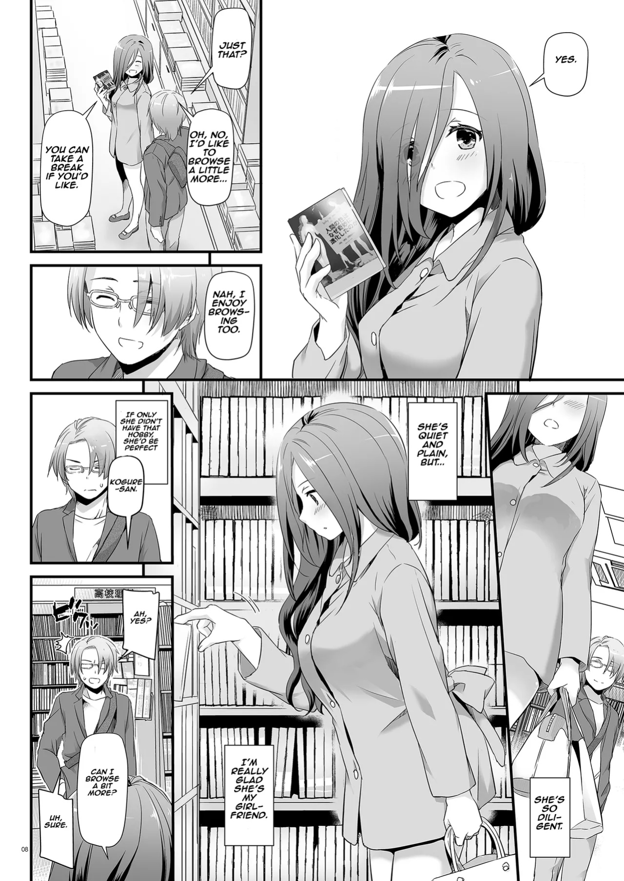 [Digital Lover (Nakajima Yuka)] Plain-Looking Perverted Girlfriend - Uniform Paradise 34 | Jimi Zokusei Dohentai Kanojo Seifuku Rakuen 34 [Aishi21]