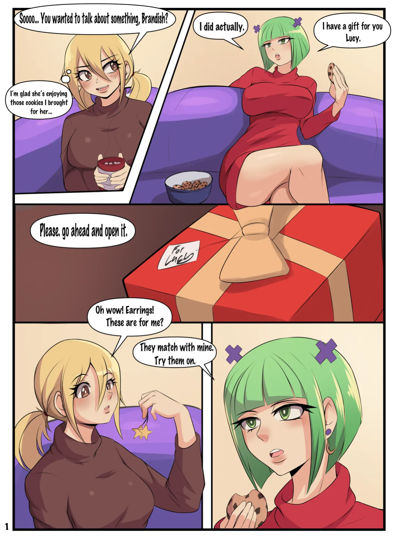 (TSFSingularity) (Katsunei) Gift Exchange with Brandish! (Fairy Tail)