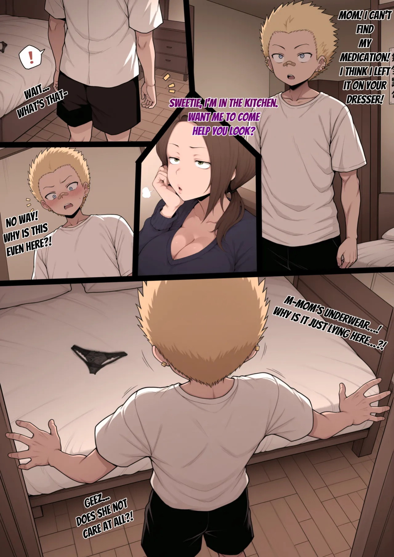 (Fan made) Kokujin no Tenkousei NTR ru Chapter 5.5 - Uncensored