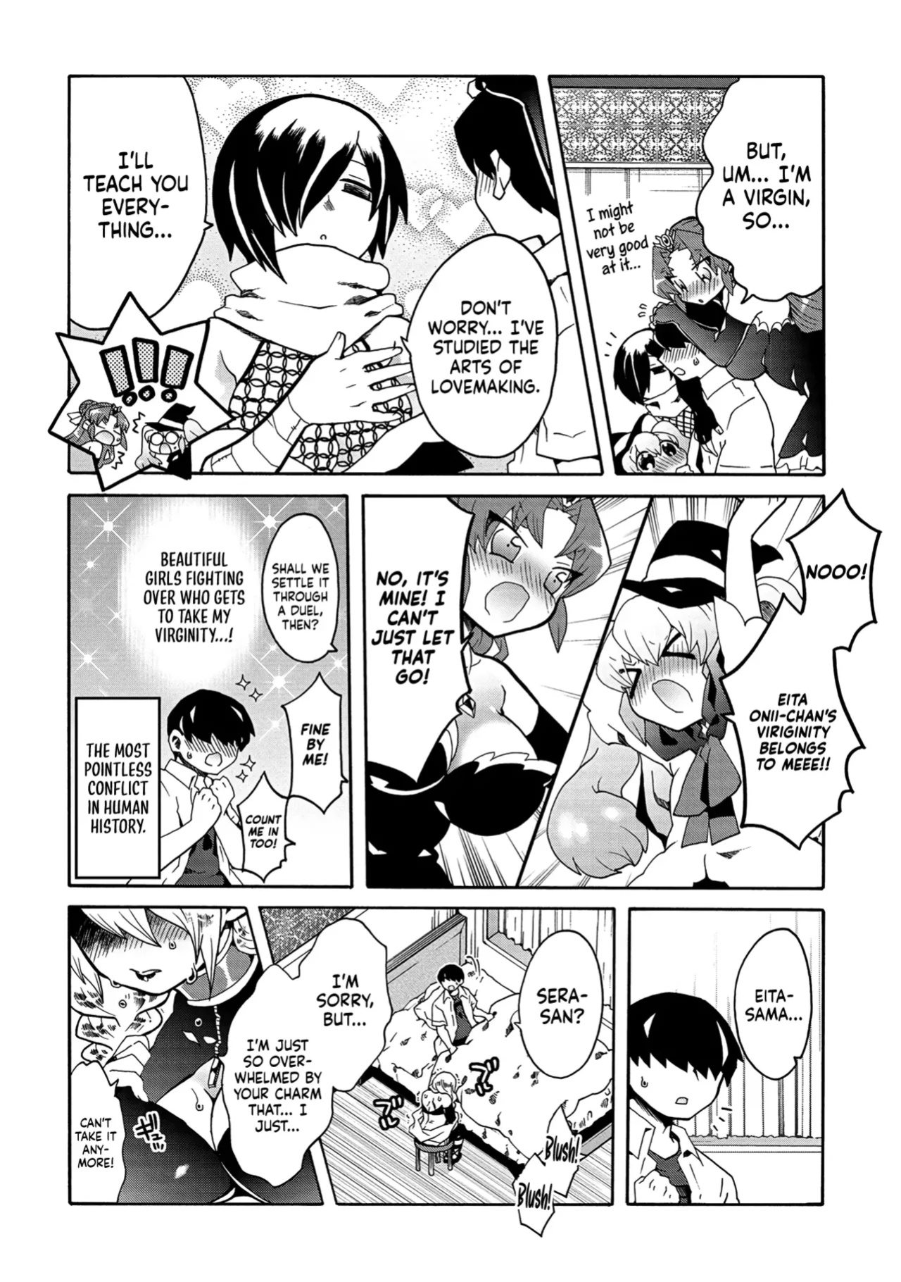 Erosugi Cheat De Isekai Harem♪ Comic Anthology | ; Otherworldly Harem with Extremely Erotic Cheats Comic Anthology (complete)