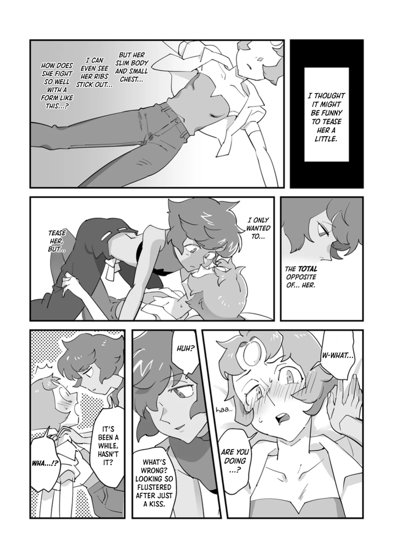 [Jasmin & Brenda (nano)] I Don't Like You, But + Extras (あなたのことは好きじゃないけど)