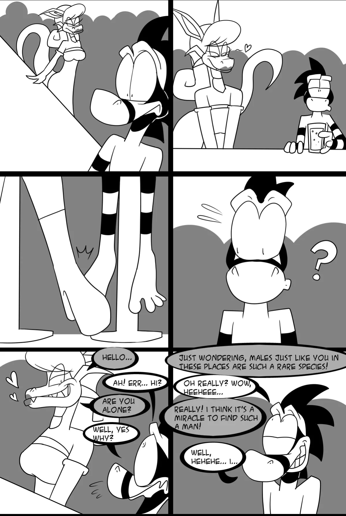 [JAMEArts] Commission Comic for Skunkdude13/Microdude87