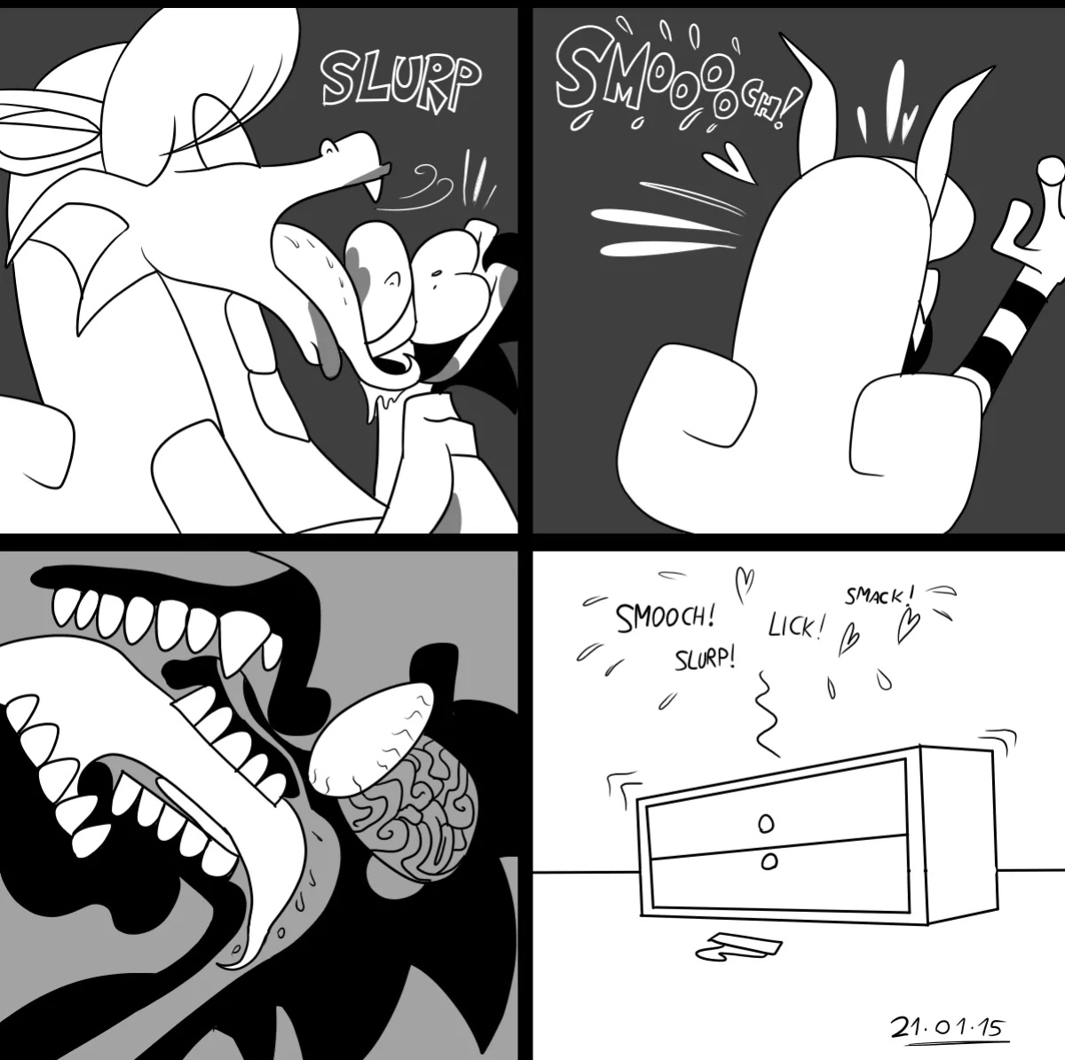 [JAMEArts] Commission Comic for Skunkdude13/Microdude87