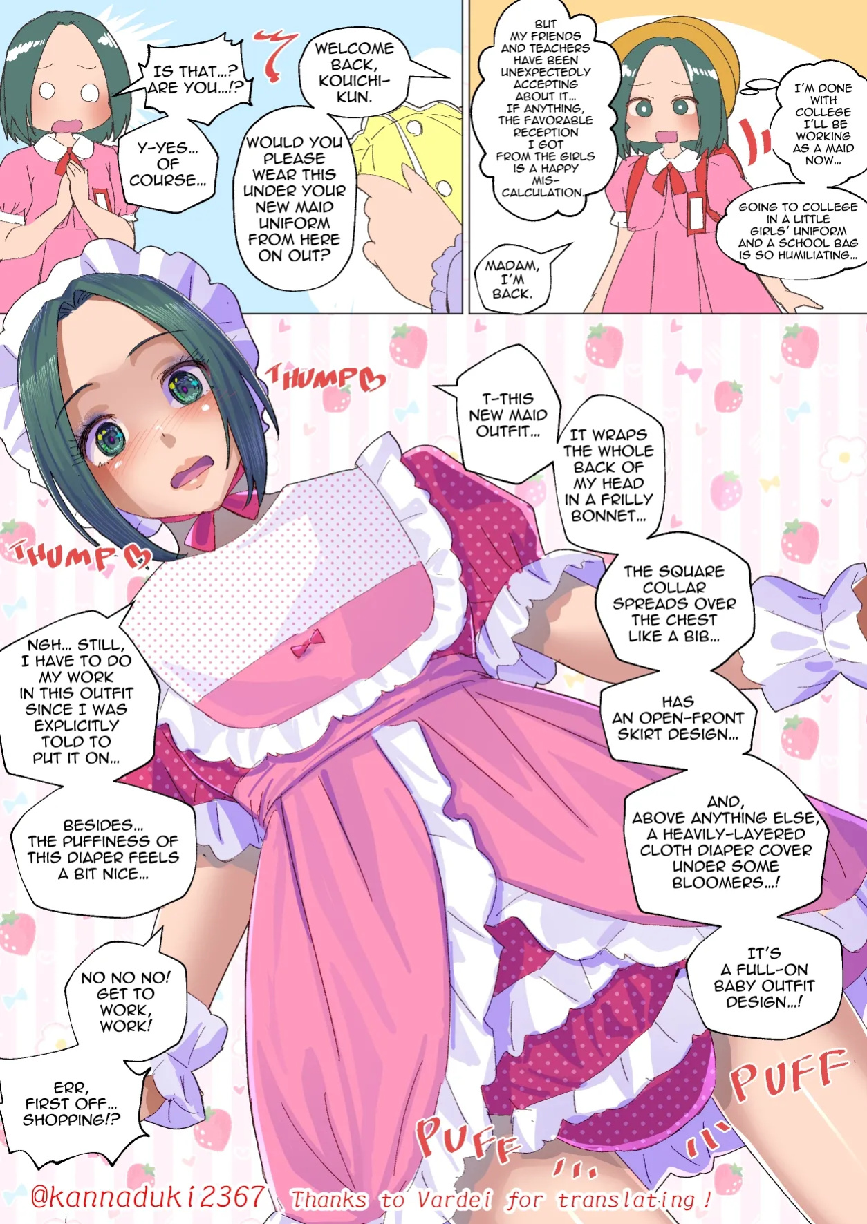 [Jugatsu Usagi] Short Sissy Stories