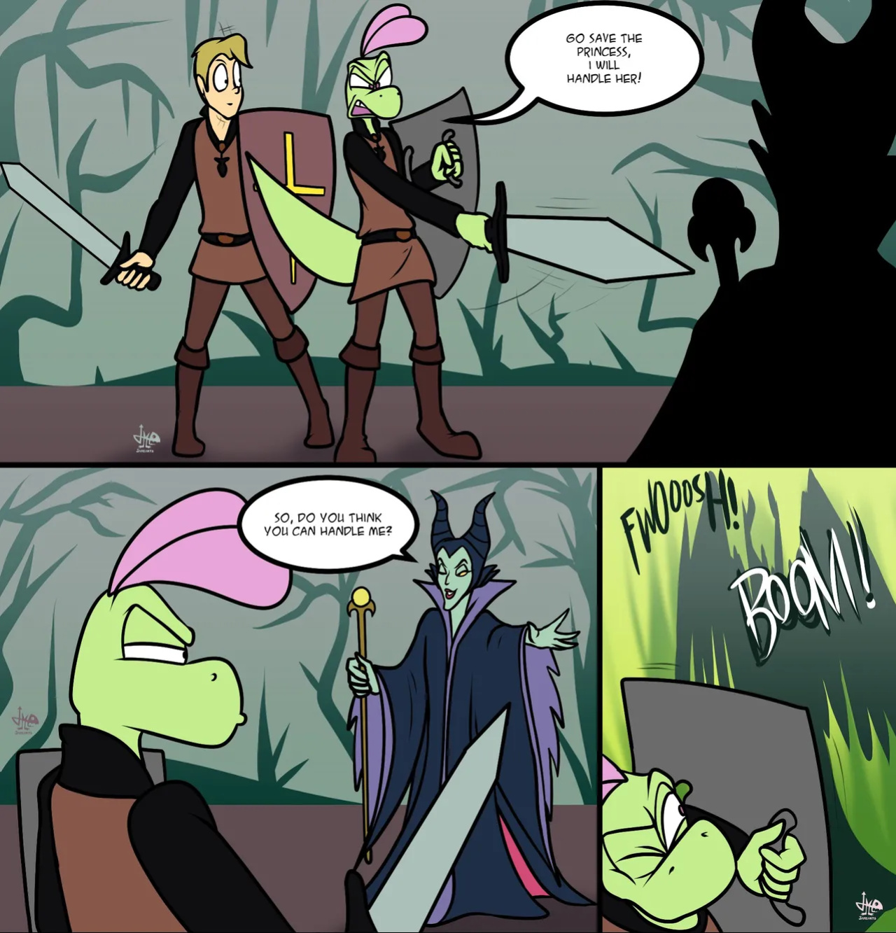 [JAMEArts] Maleficent Fight