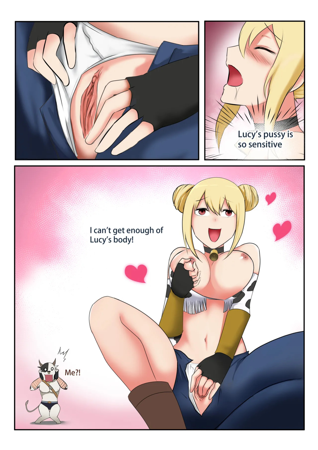 [TSFSingularity (RSin92)] Lucy get's her body switched with Taurus! (Fairy Tail)