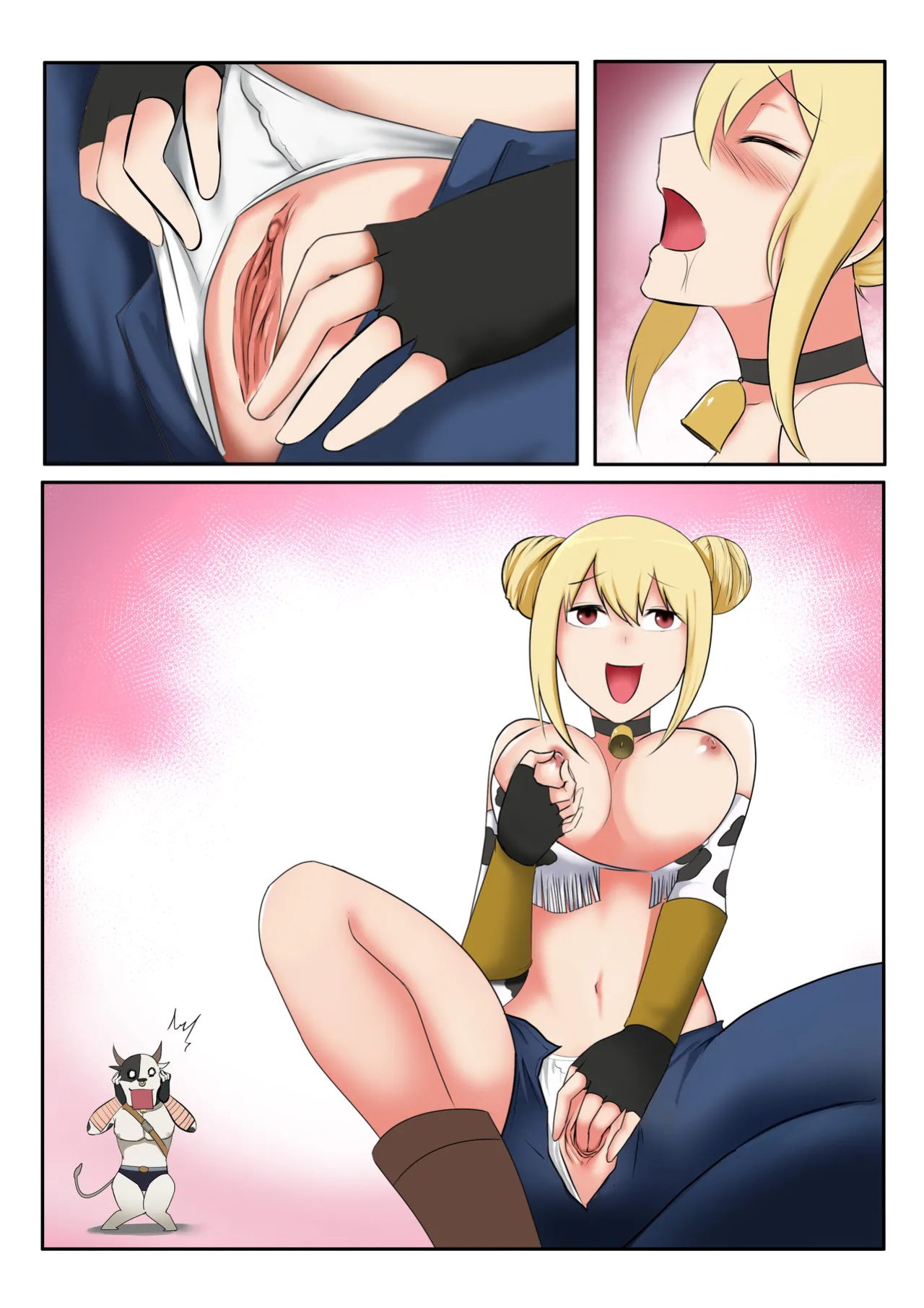 [TSFSingularity (RSin92)] Lucy get's her body switched with Taurus! (Fairy Tail)