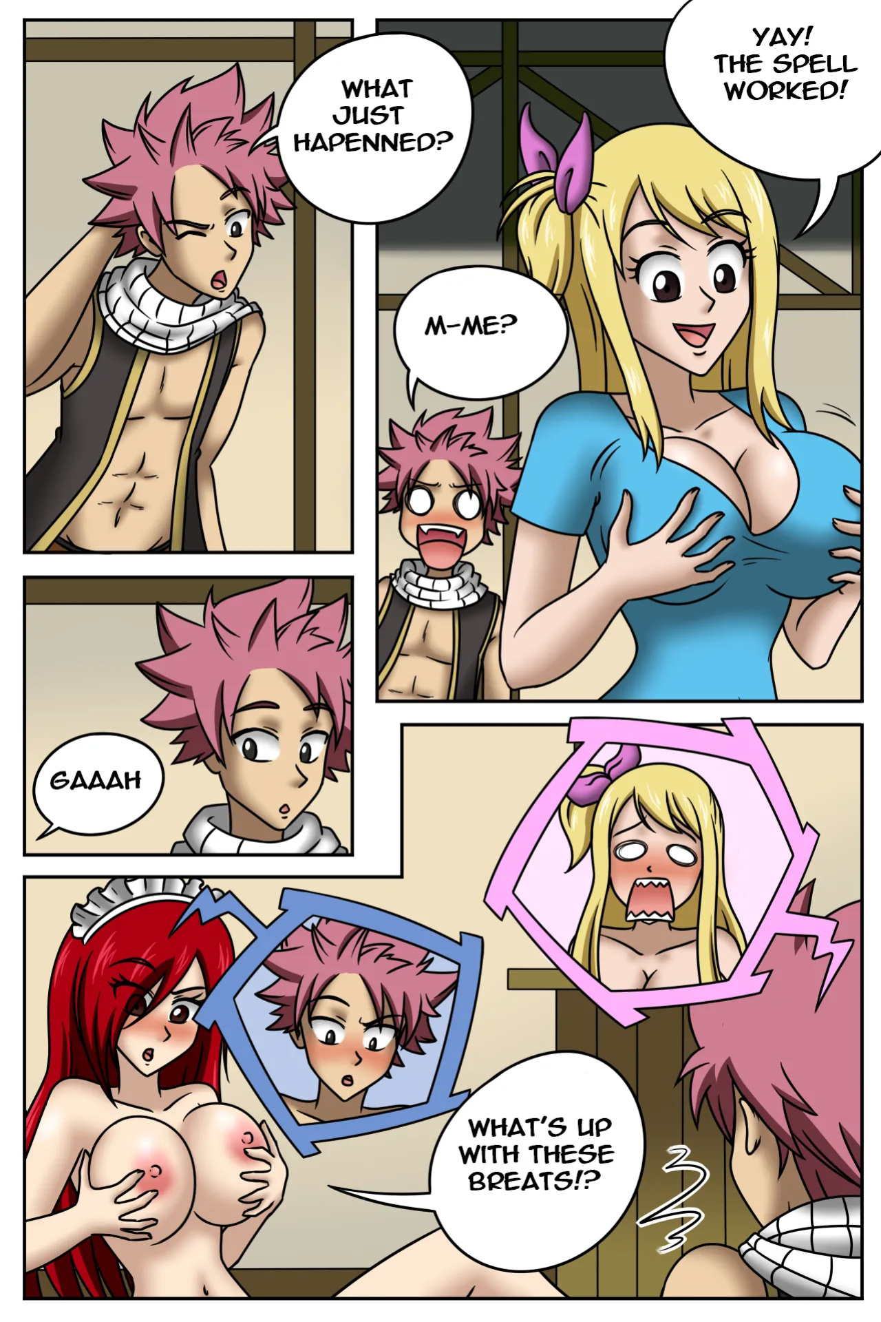 [TSFSingularity (SMartDrawings)] One "Happy" Guild! (Fairy Tail)
