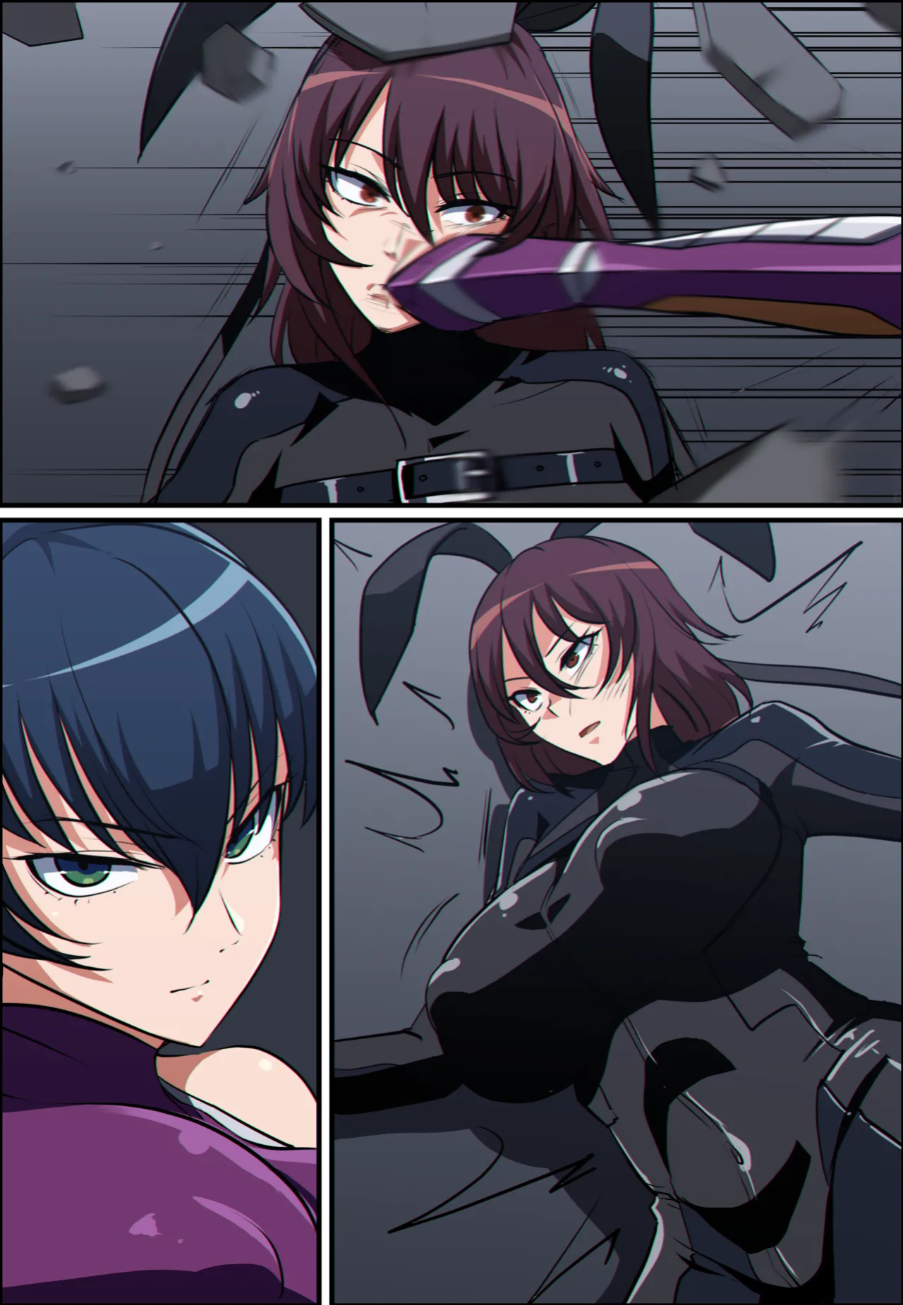 TAIMANIN SERIES - Asagi Igawa / Mizuki Shiranui [Ep.3 - Part1+2] | (pixiv fanbox)