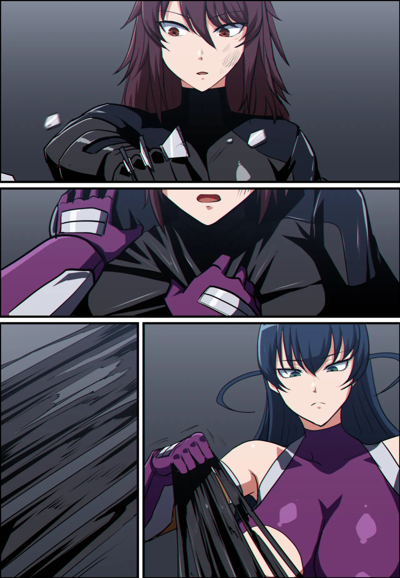 TAIMANIN SERIES - Asagi Igawa / Mizuki Shiranui [Ep.3 - Part1+2] | (pixiv fanbox)