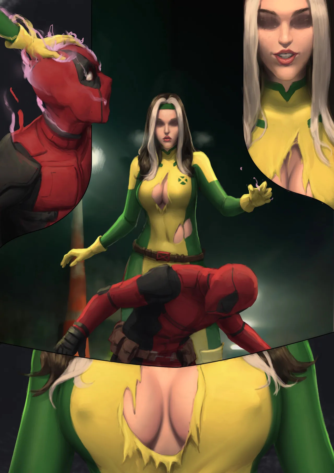 [TSFSingularity (CunCyun)] Gone Rogue! (Marvel Comics)