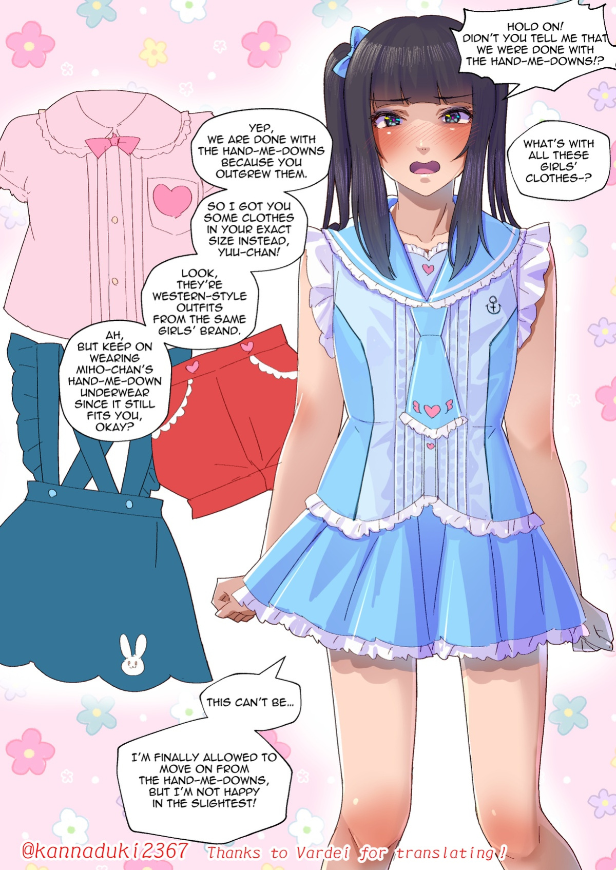 [Jugatsu Usagi] Hand-Me-Down Boys
