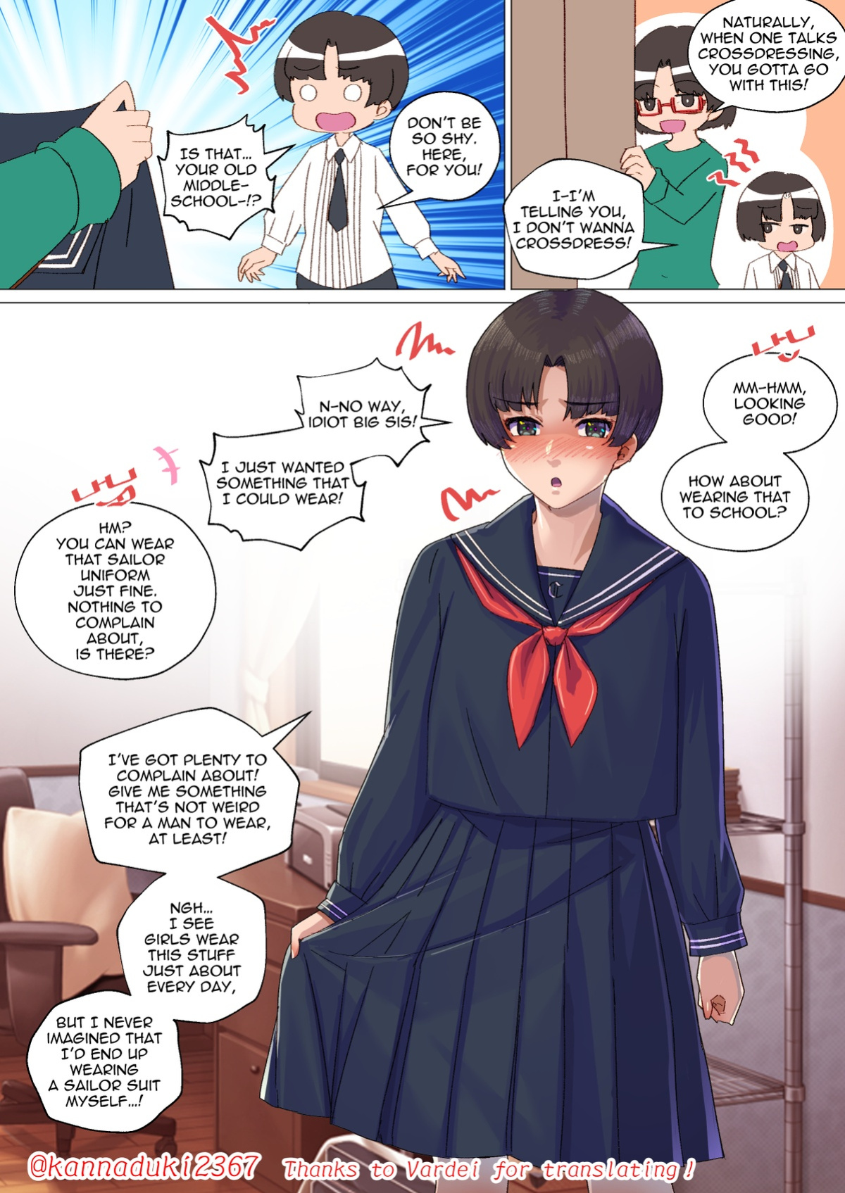 [Jugatsu Usagi] Hand-Me-Down Boys