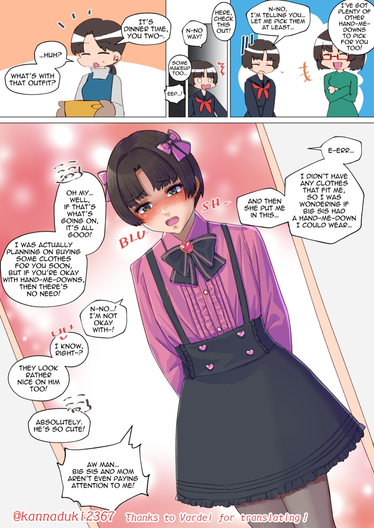[Jugatsu Usagi] Hand-Me-Down Boys