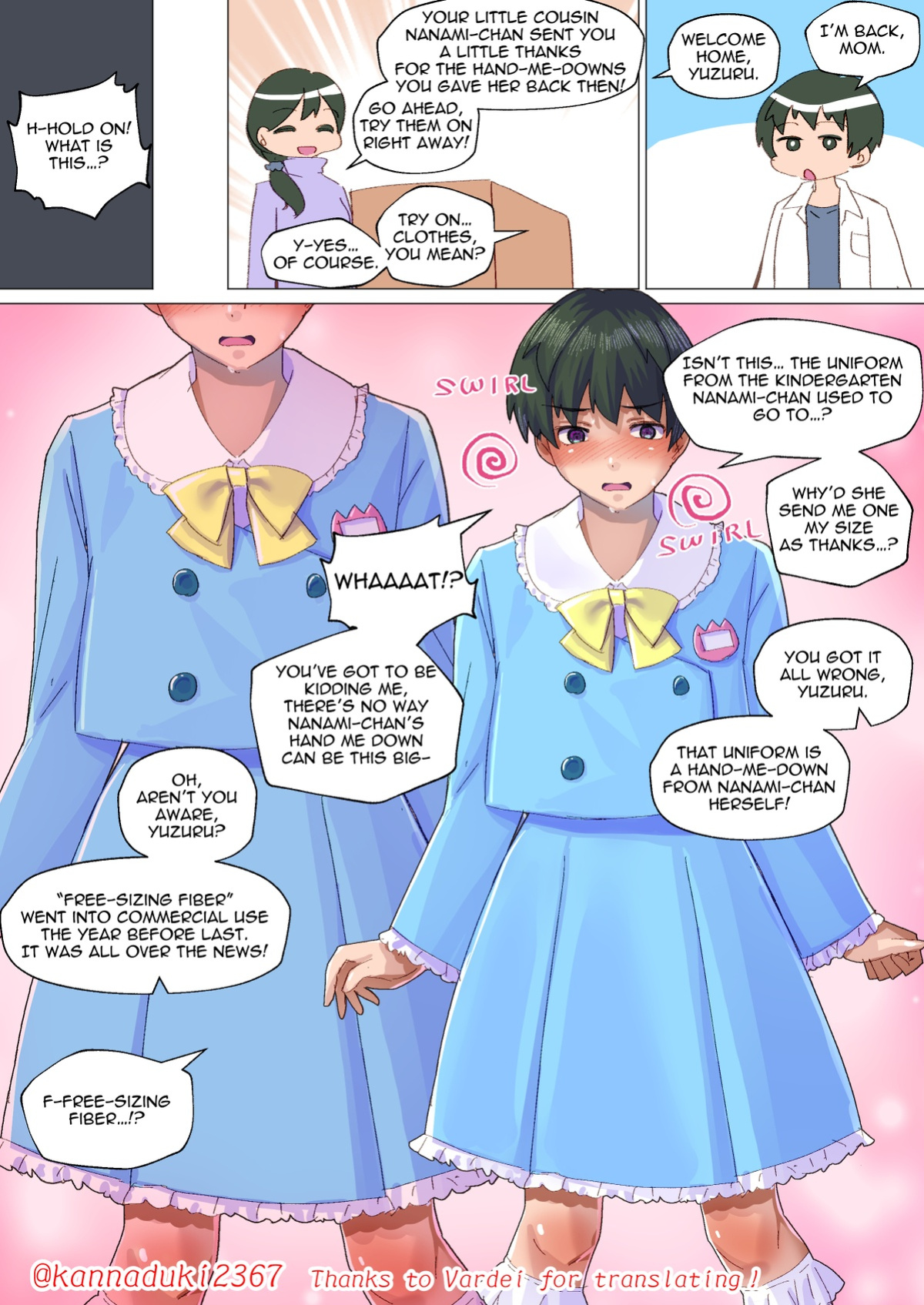 [Jugatsu Usagi] Hand-Me-Down Boys