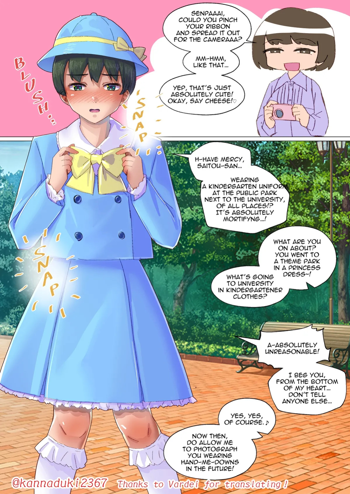 [Jugatsu Usagi] Hand-Me-Down Boys