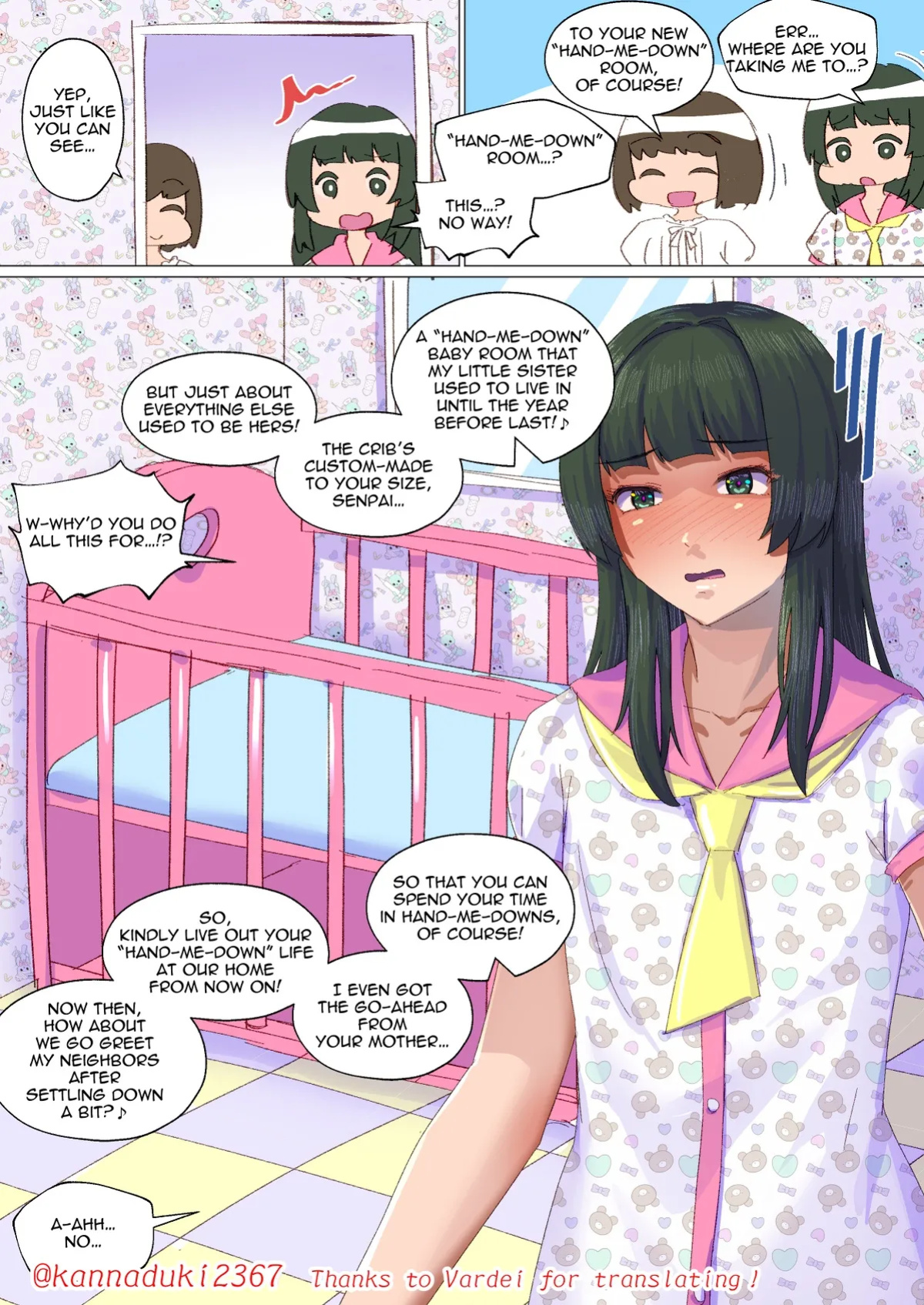 [Jugatsu Usagi] Hand-Me-Down Boys