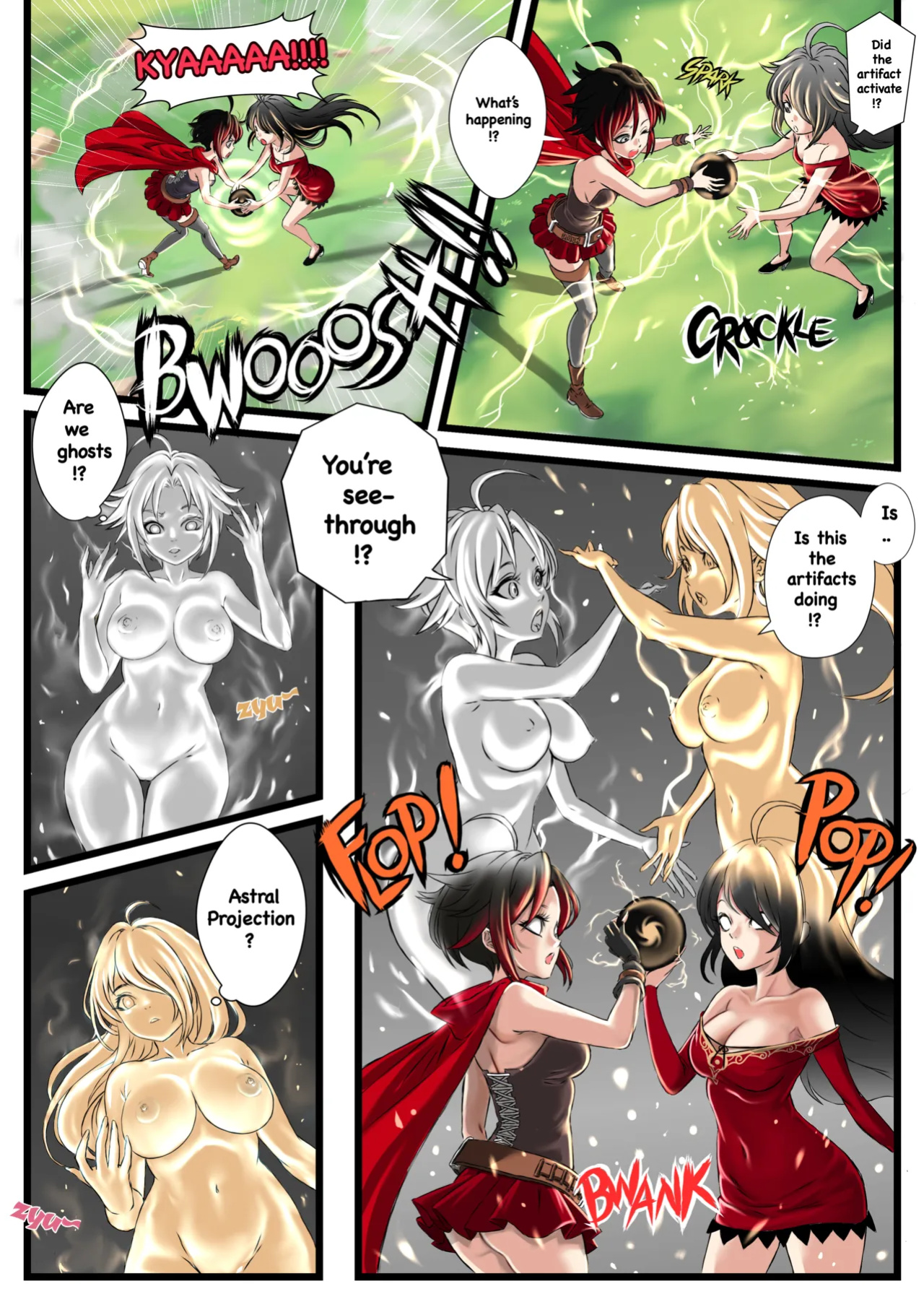 [TSFSingularity (ZafieComics)] A Side Of Cinder (RWBY)