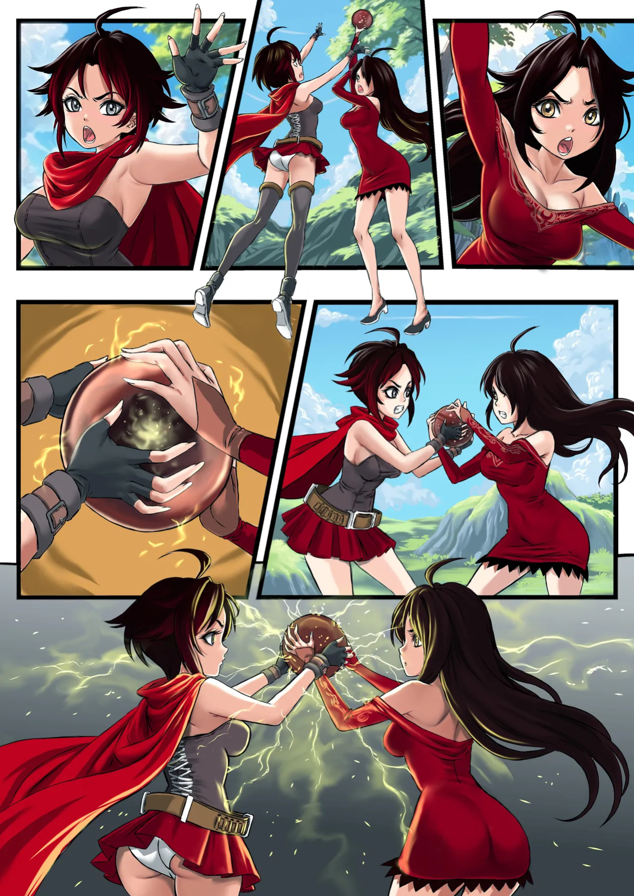 [TSFSingularity (ZafieComics)] A Side Of Cinder (RWBY)