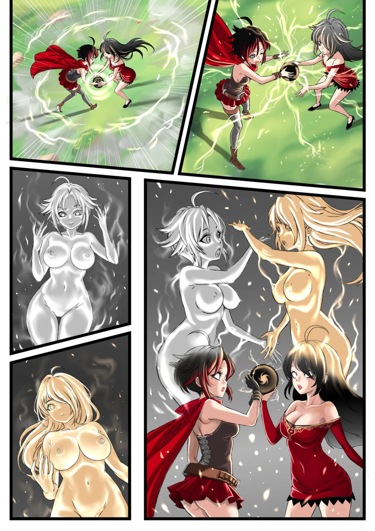 [TSFSingularity (ZafieComics)] A Side Of Cinder (RWBY)