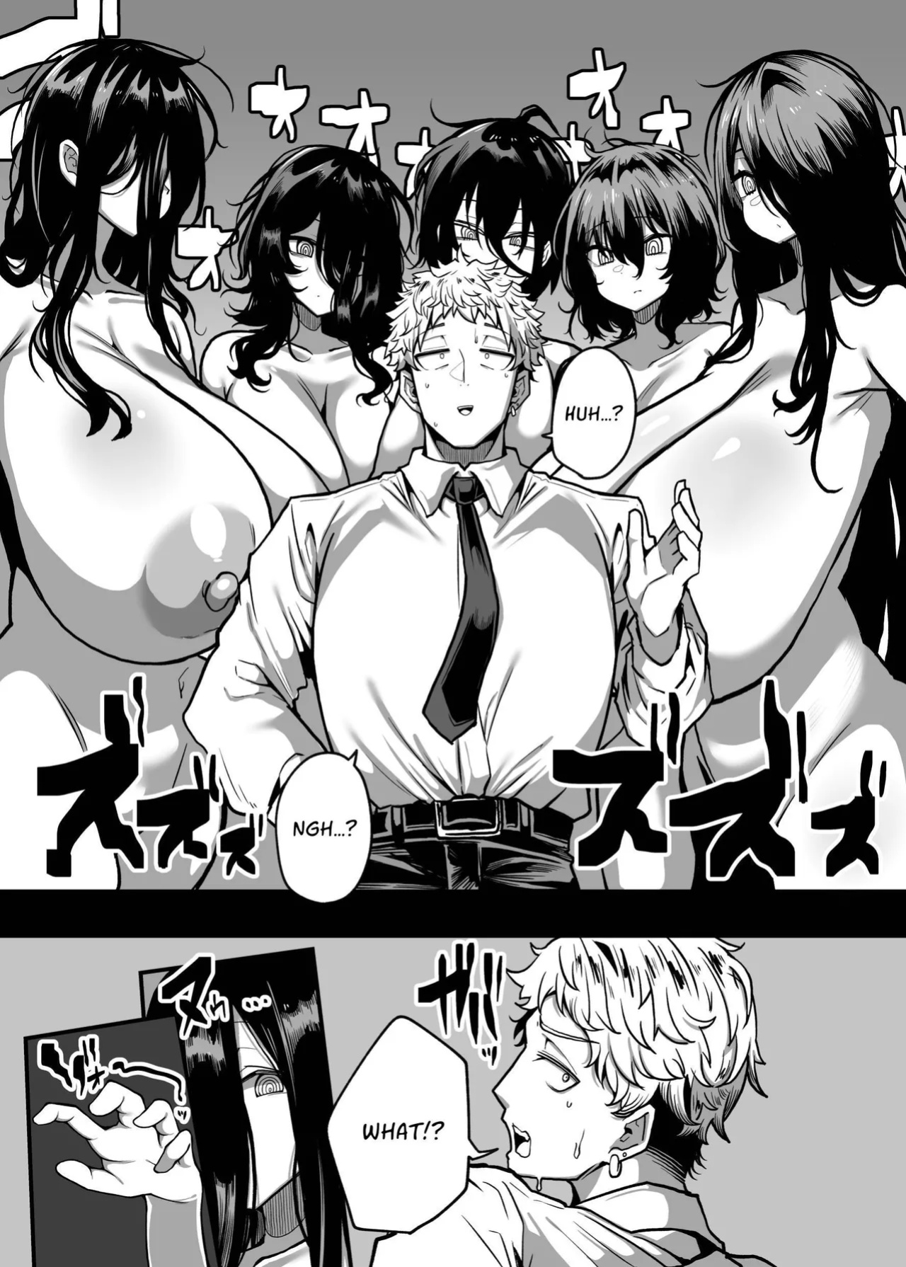 [Yakousei Fan Club (Detritus)] Muchimuchi Kaii ni Osowarete Douzoku-ka (♀) Sareteshimau Hanashi | Assailed & Assimilated by a Voluptuous Female Monster [Solid Rose]