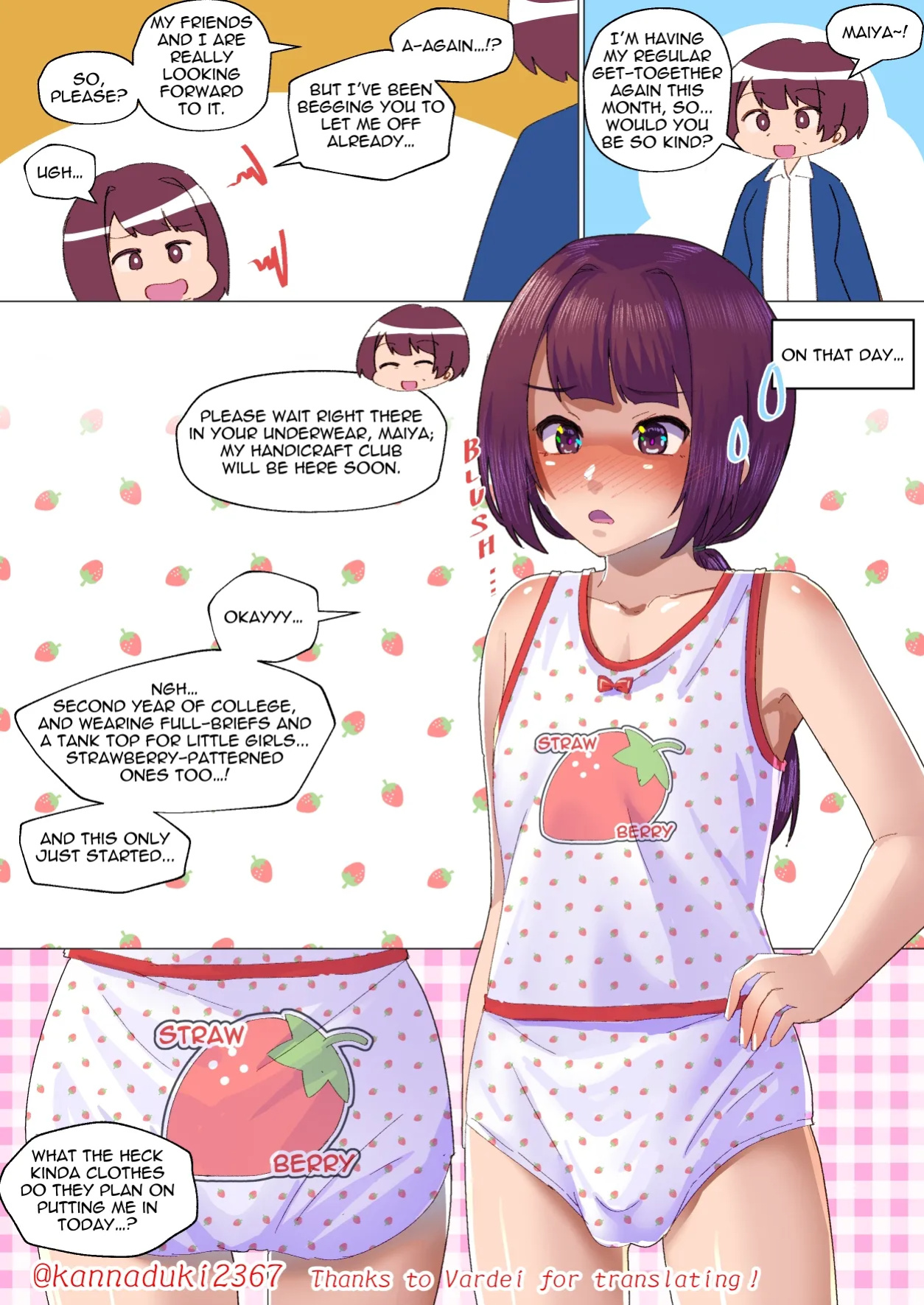 [Jugatsu Usagi] Handicraft Club's Pervert Crossdress-up Doll