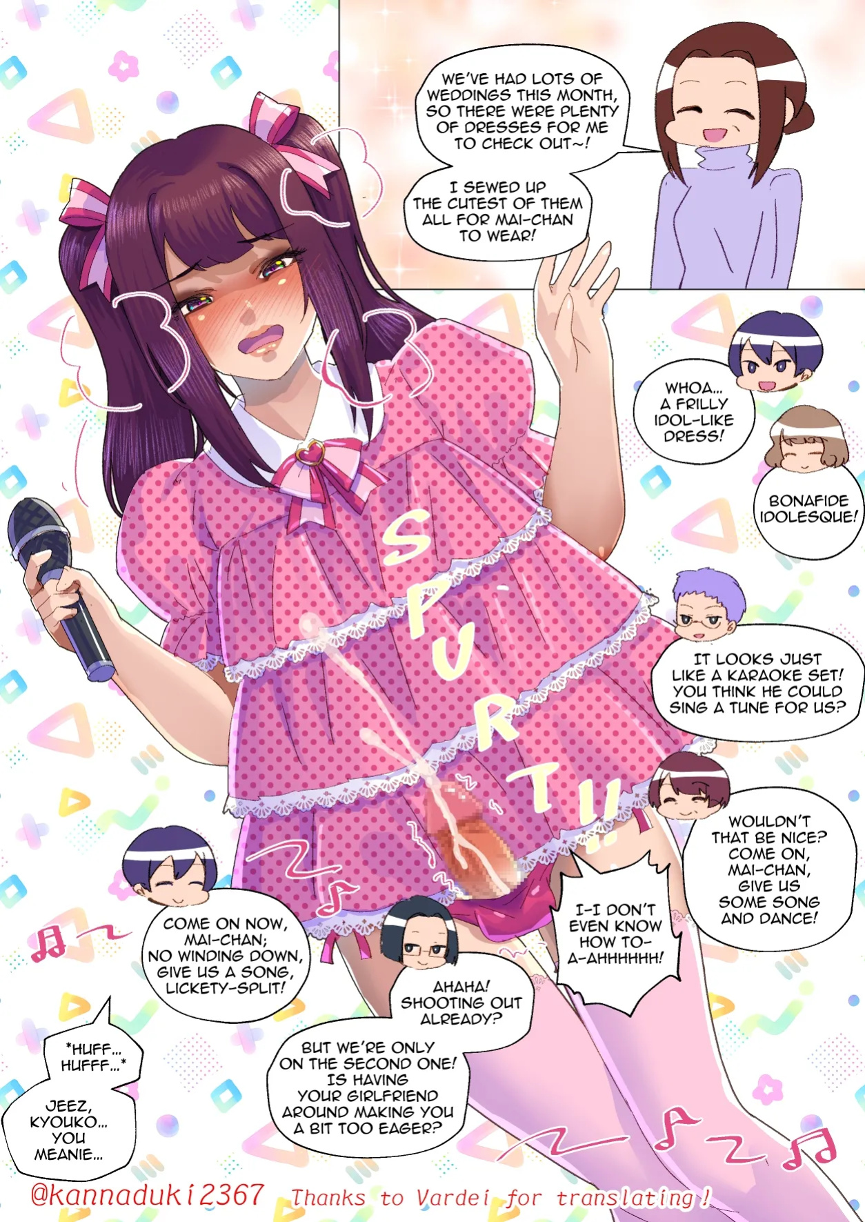 [Jugatsu Usagi] Handicraft Club's Pervert Crossdress-up Doll