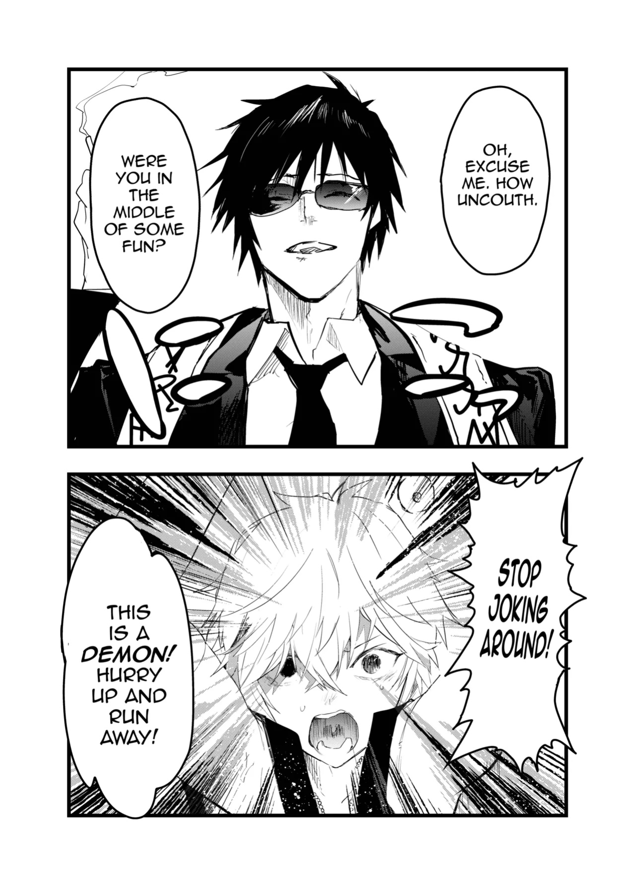 [AOQLO (orukoa)] Minarai Futsumashi no Mesu Ochi Exorcism [mysterymeat3]