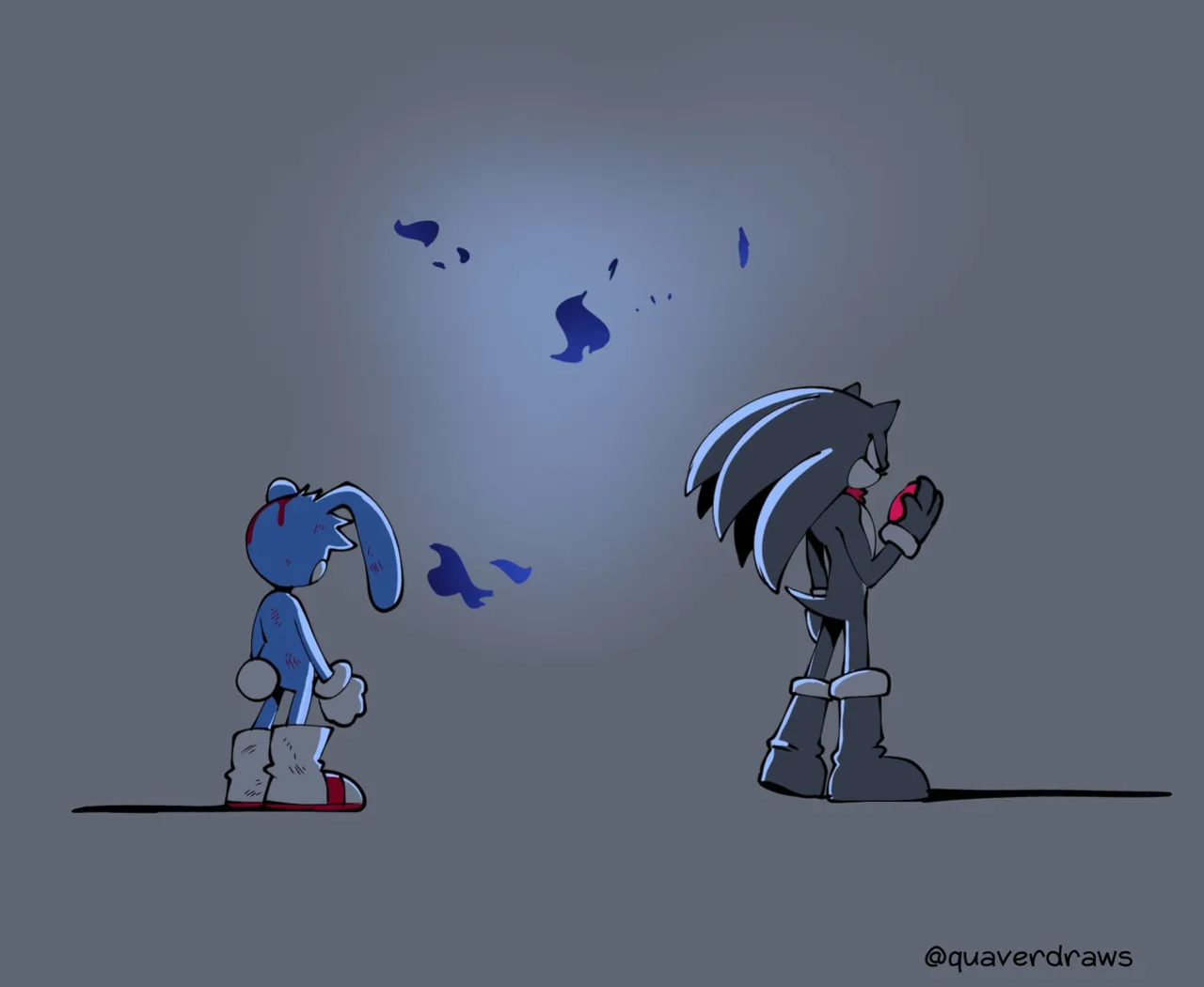 [Quaverdraws | QuaverNSFW] Rush to the Dreamland (Prototype Sonic AU)