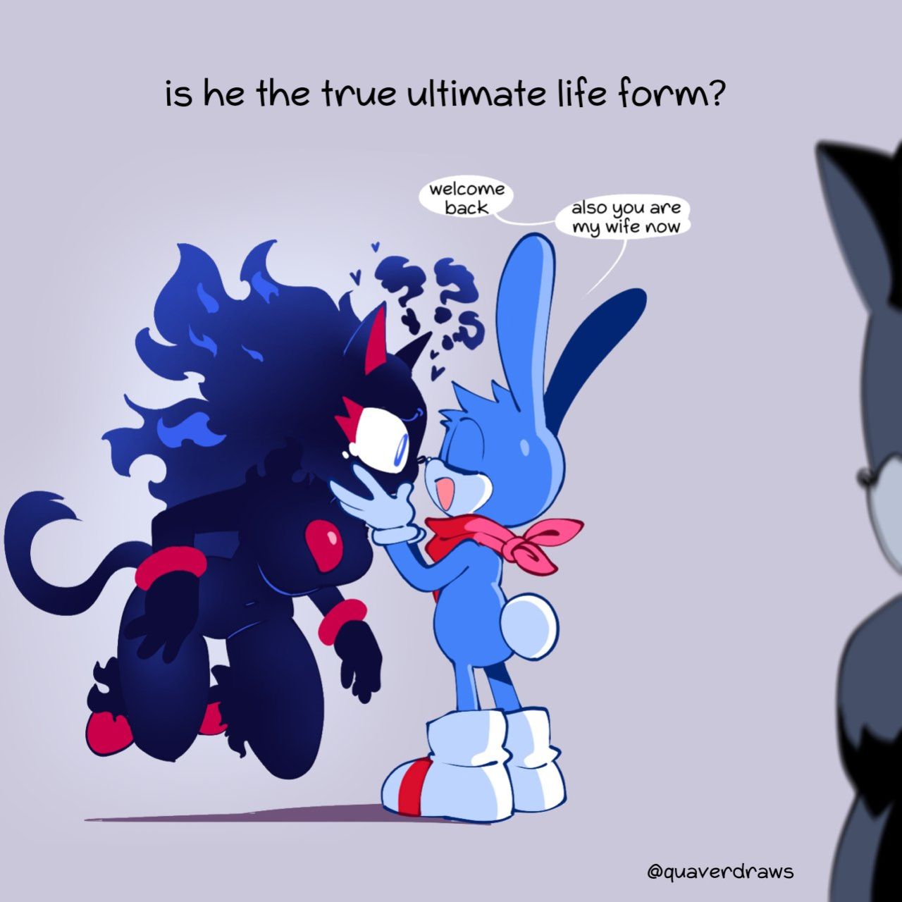 [Quaverdraws | QuaverNSFW] Rush to the Dreamland (Prototype Sonic AU)