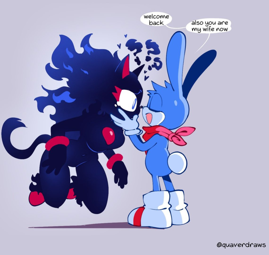 [Quaverdraws | QuaverNSFW] Rush to the Dreamland (Prototype Sonic AU)