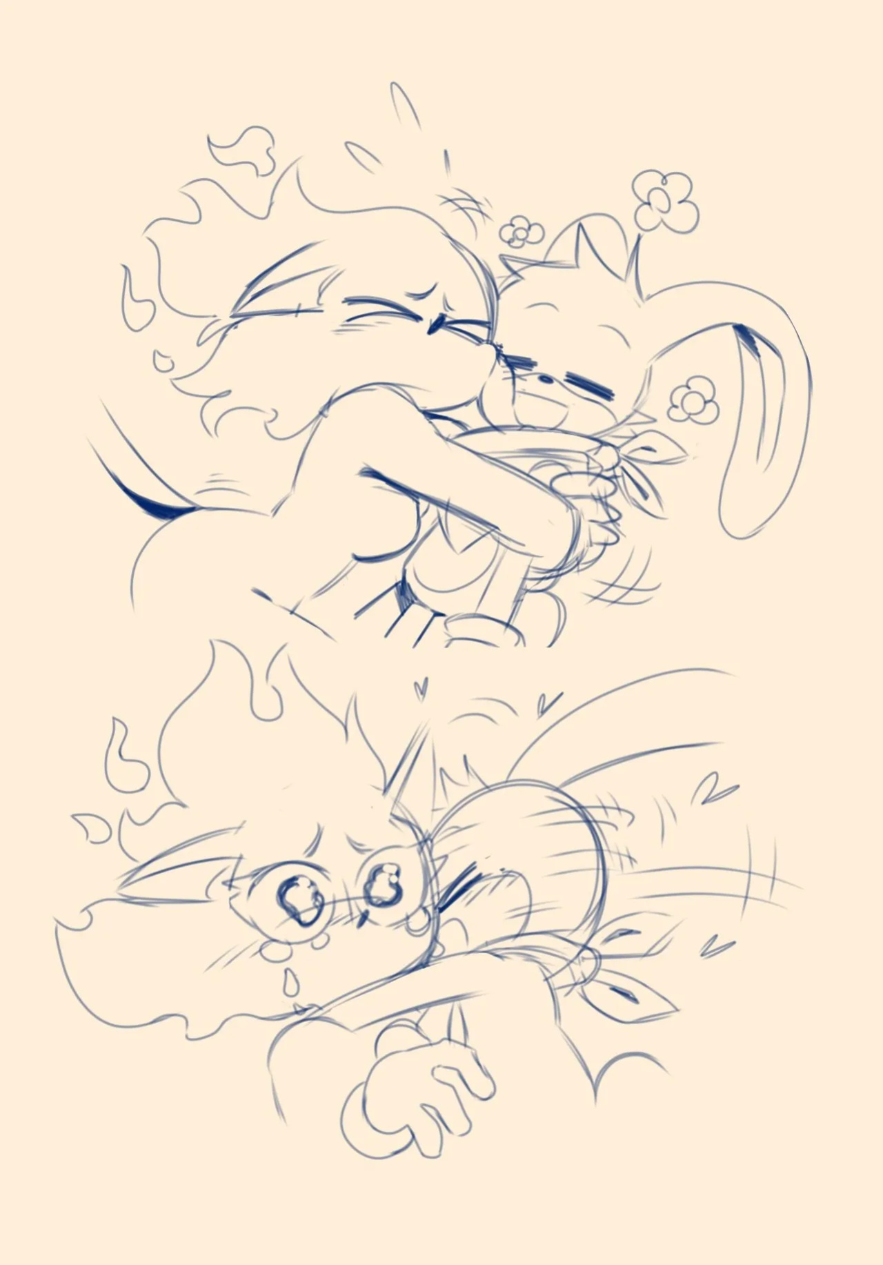 [Quaverdraws | QuaverNSFW] Rush to the Dreamland (Prototype Sonic AU)