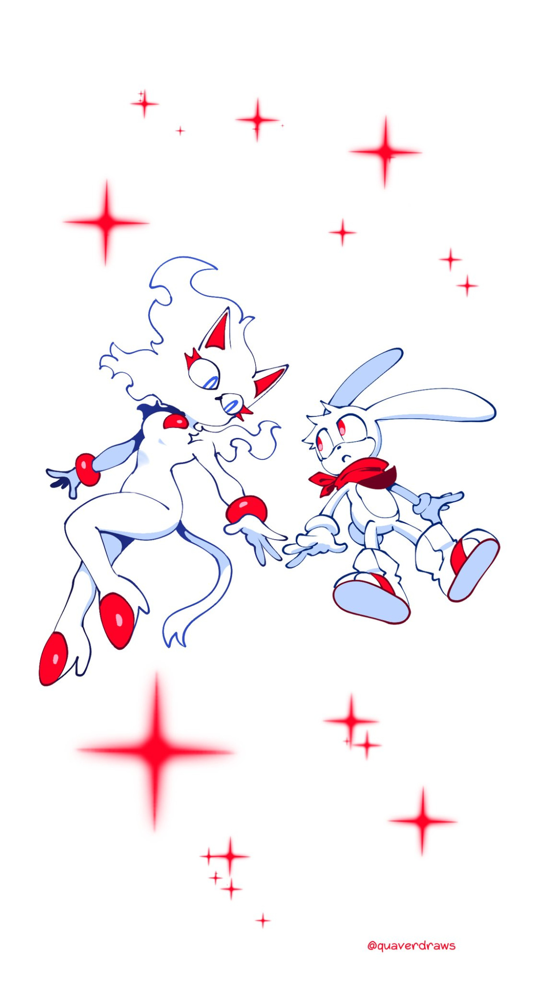 [Quaverdraws | QuaverNSFW] Rush to the Dreamland (Prototype Sonic AU)