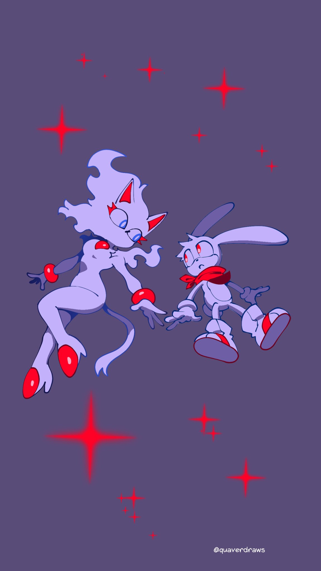 [Quaverdraws | QuaverNSFW] Rush to the Dreamland (Prototype Sonic AU)