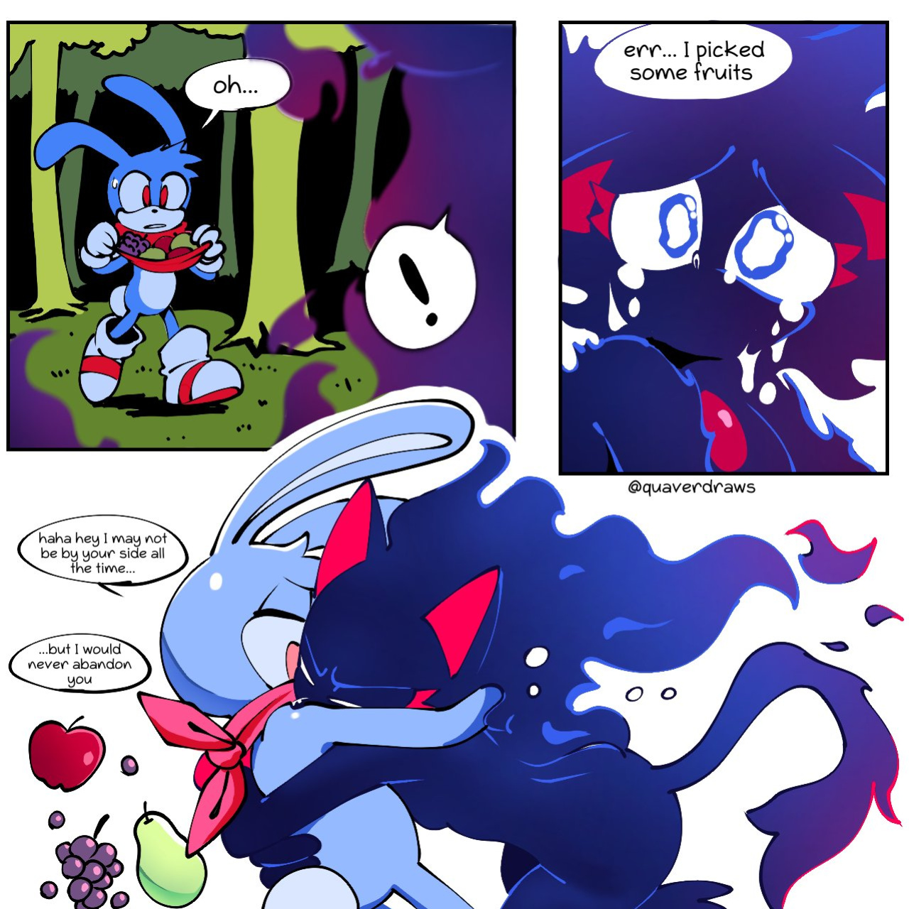 [Quaverdraws | QuaverNSFW] Rush to the Dreamland (Prototype Sonic AU)