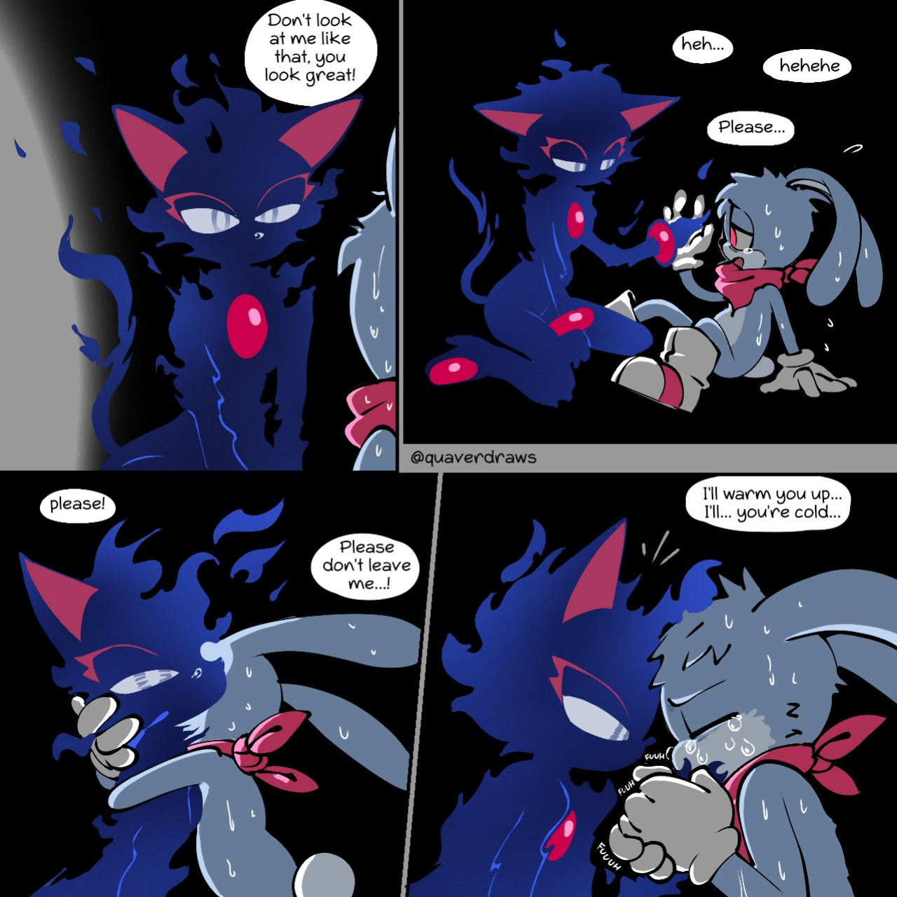 [Quaverdraws | QuaverNSFW] Rush to the Dreamland (Prototype Sonic AU)