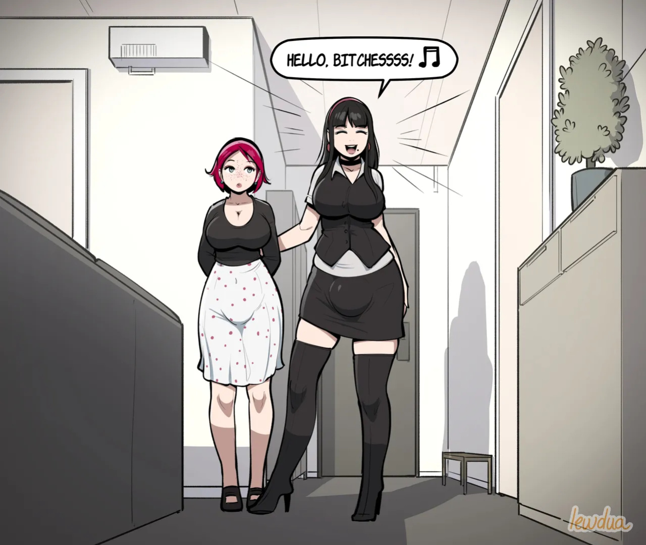 [Lewdua] Announcing the Good News to Friends and Family (Normal)