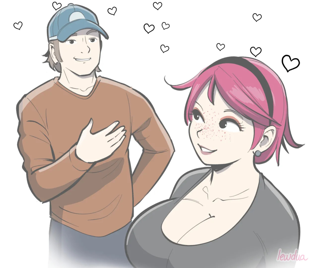 [Lewdua] Announcing the Good News to Friends and Family (Hairy)