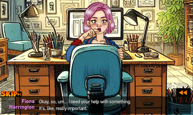 She Means Business game: Fiona's Story - Part 1