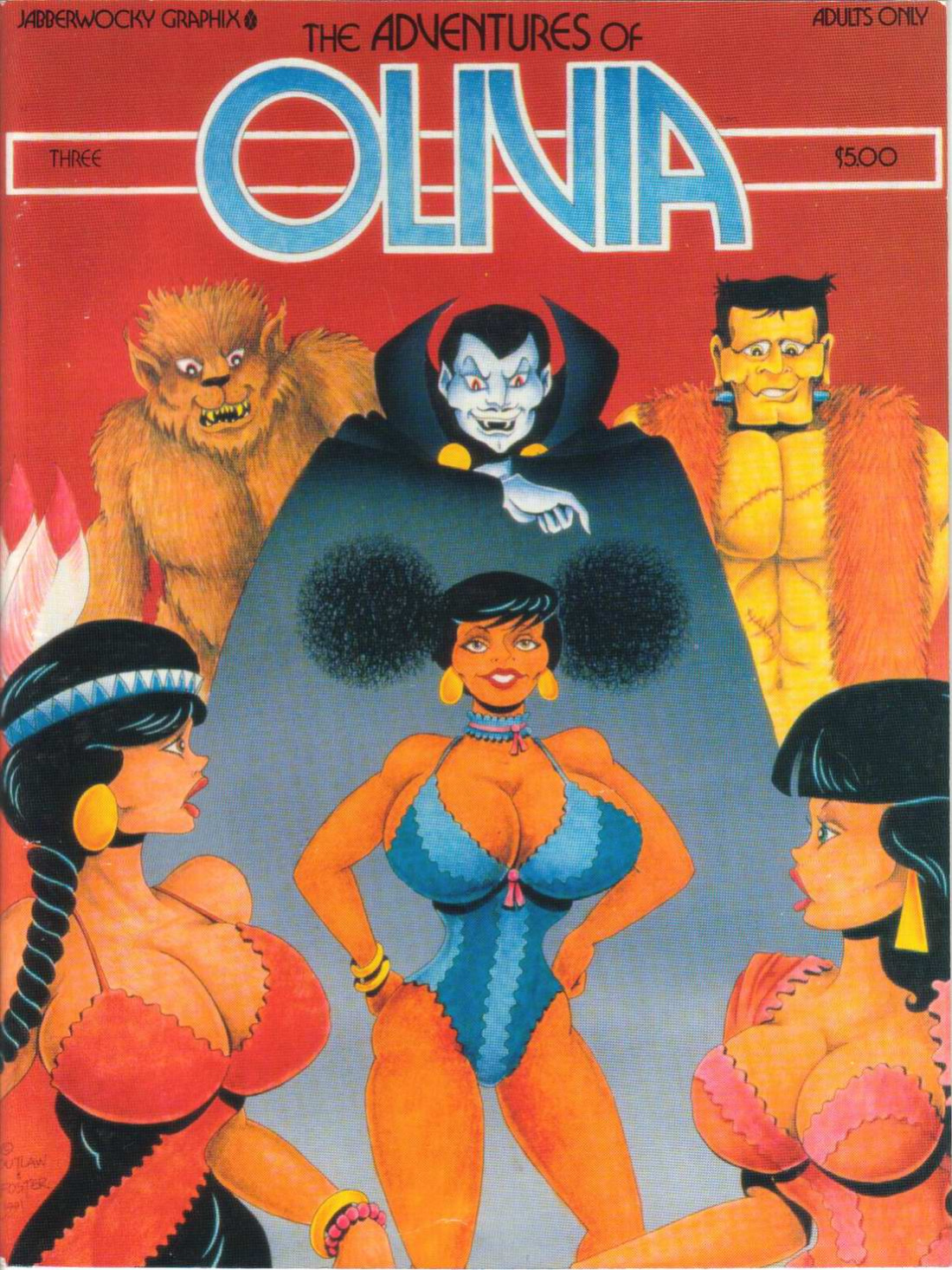 [Brad W. Foster, Robert Outlaw] The Adventures of Olivia #3