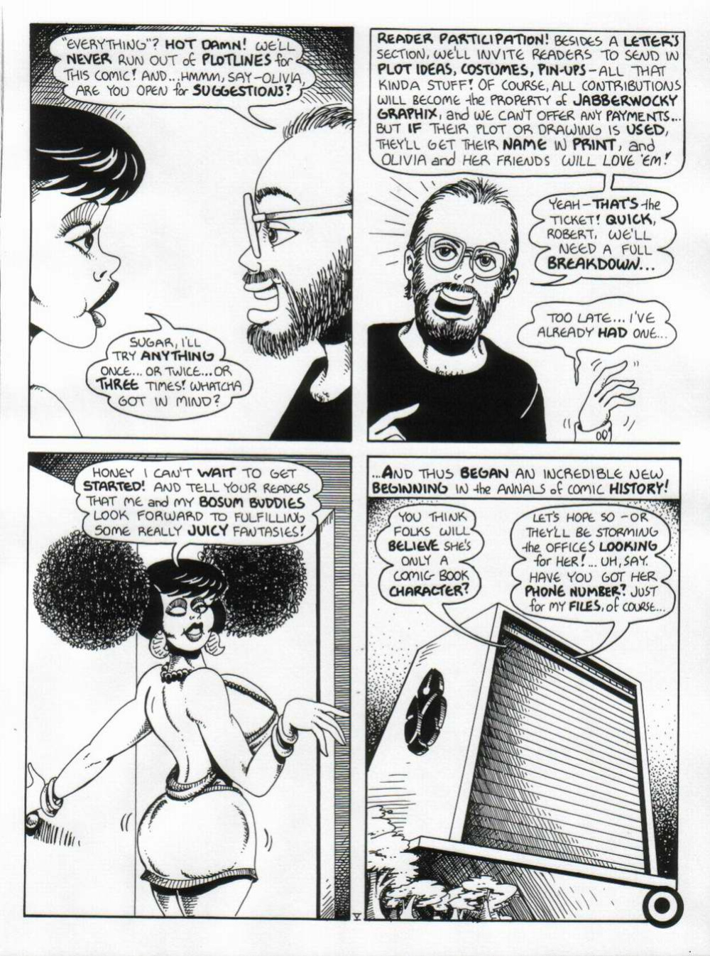 [Brad W. Foster, Robert Outlaw] The Adventures of Olivia #1