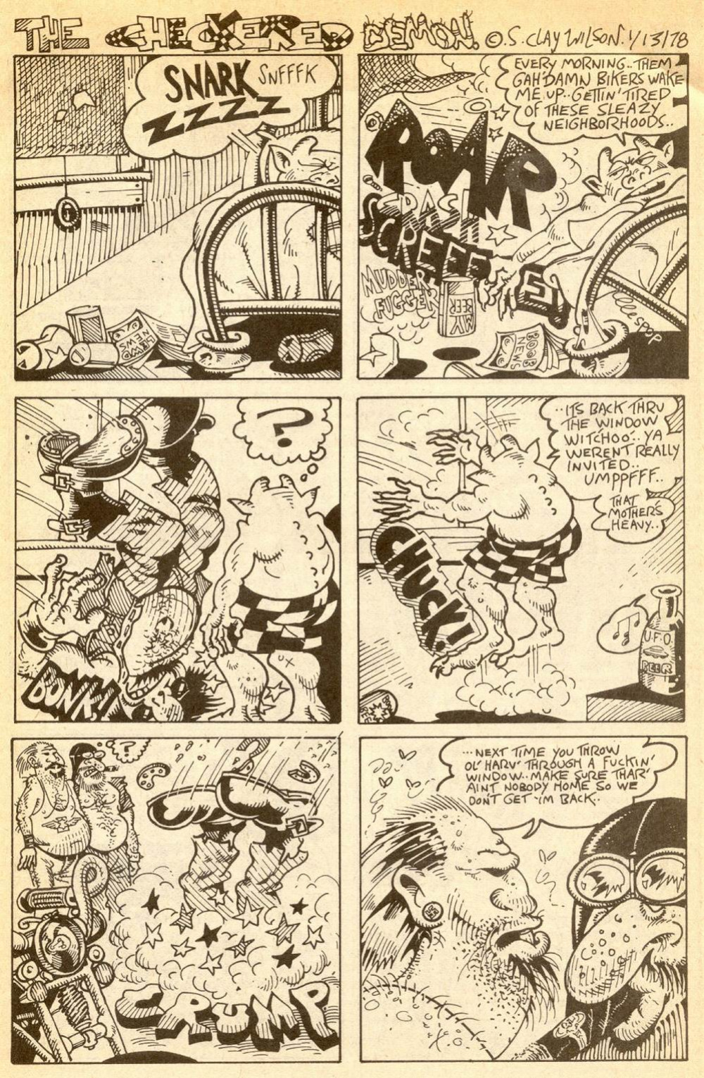 [S. Clay Wilson] The Checkered Demon #2