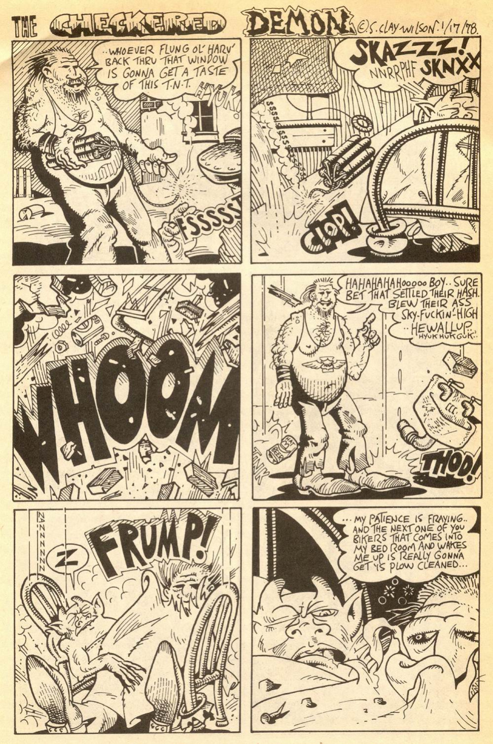 [S. Clay Wilson] The Checkered Demon #2