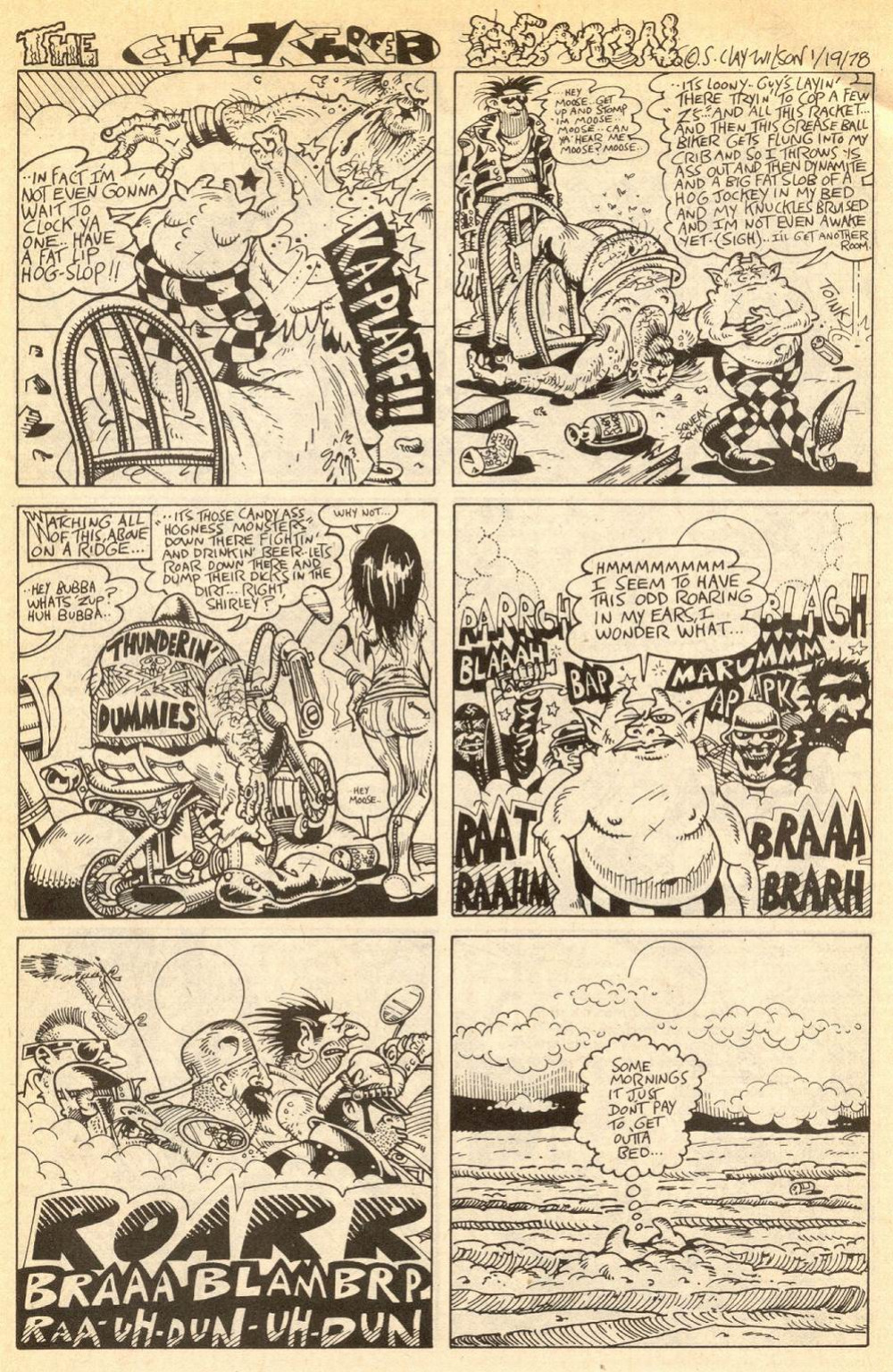 [S. Clay Wilson] The Checkered Demon #2