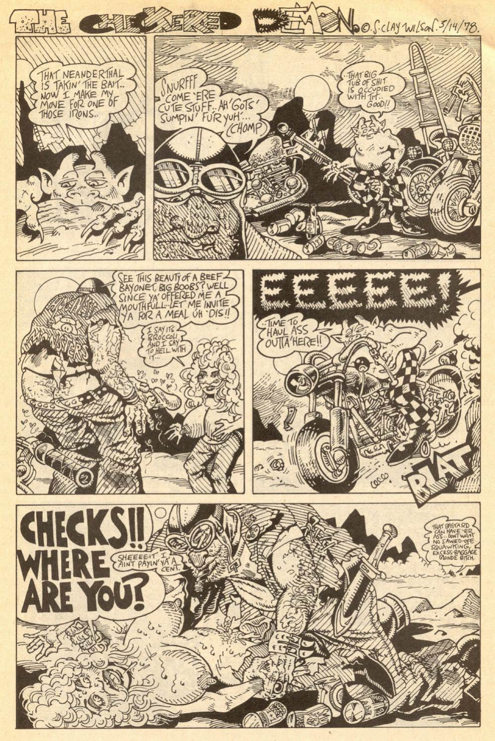 [S. Clay Wilson] The Checkered Demon #2