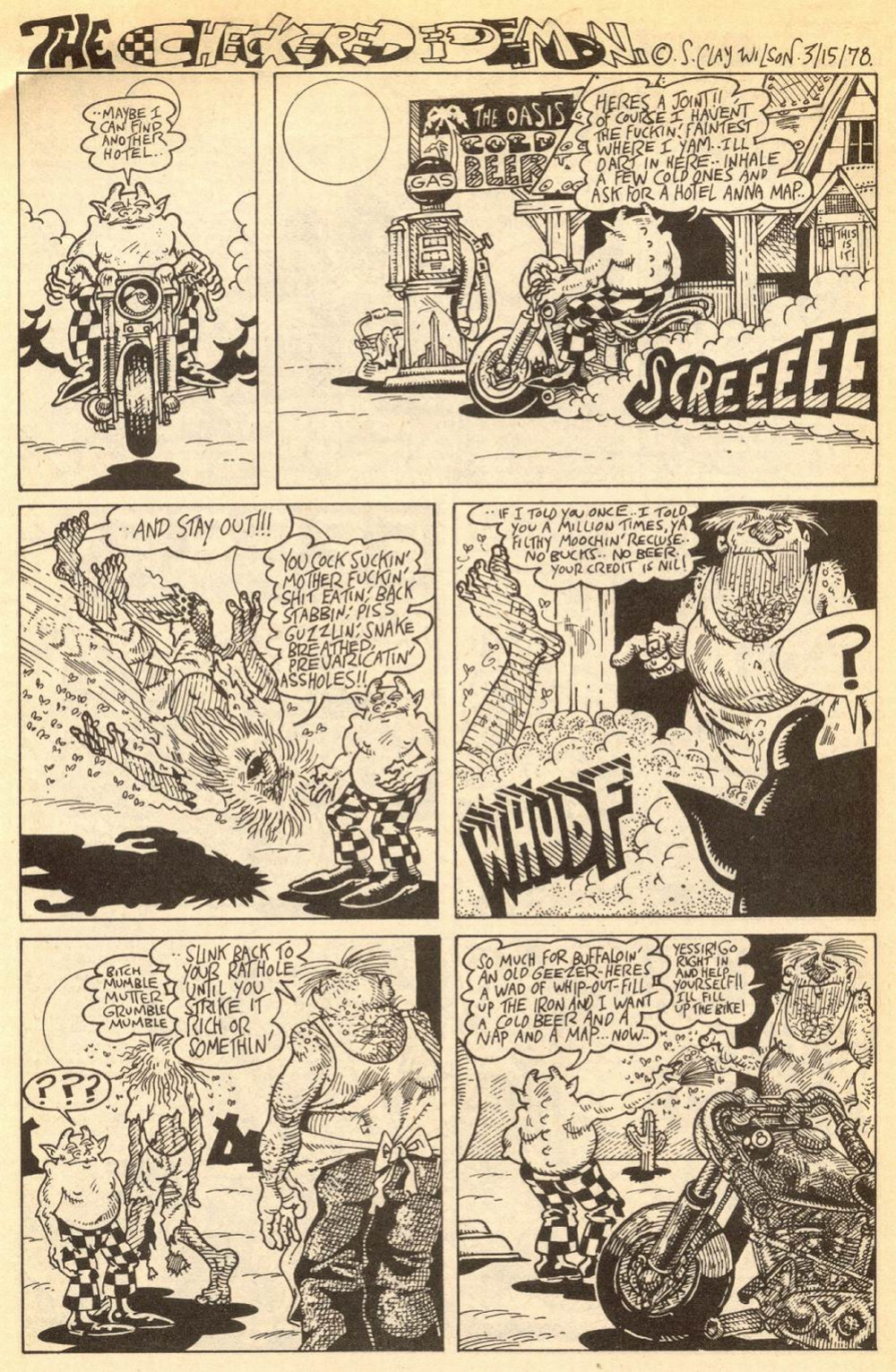 [S. Clay Wilson] The Checkered Demon #2