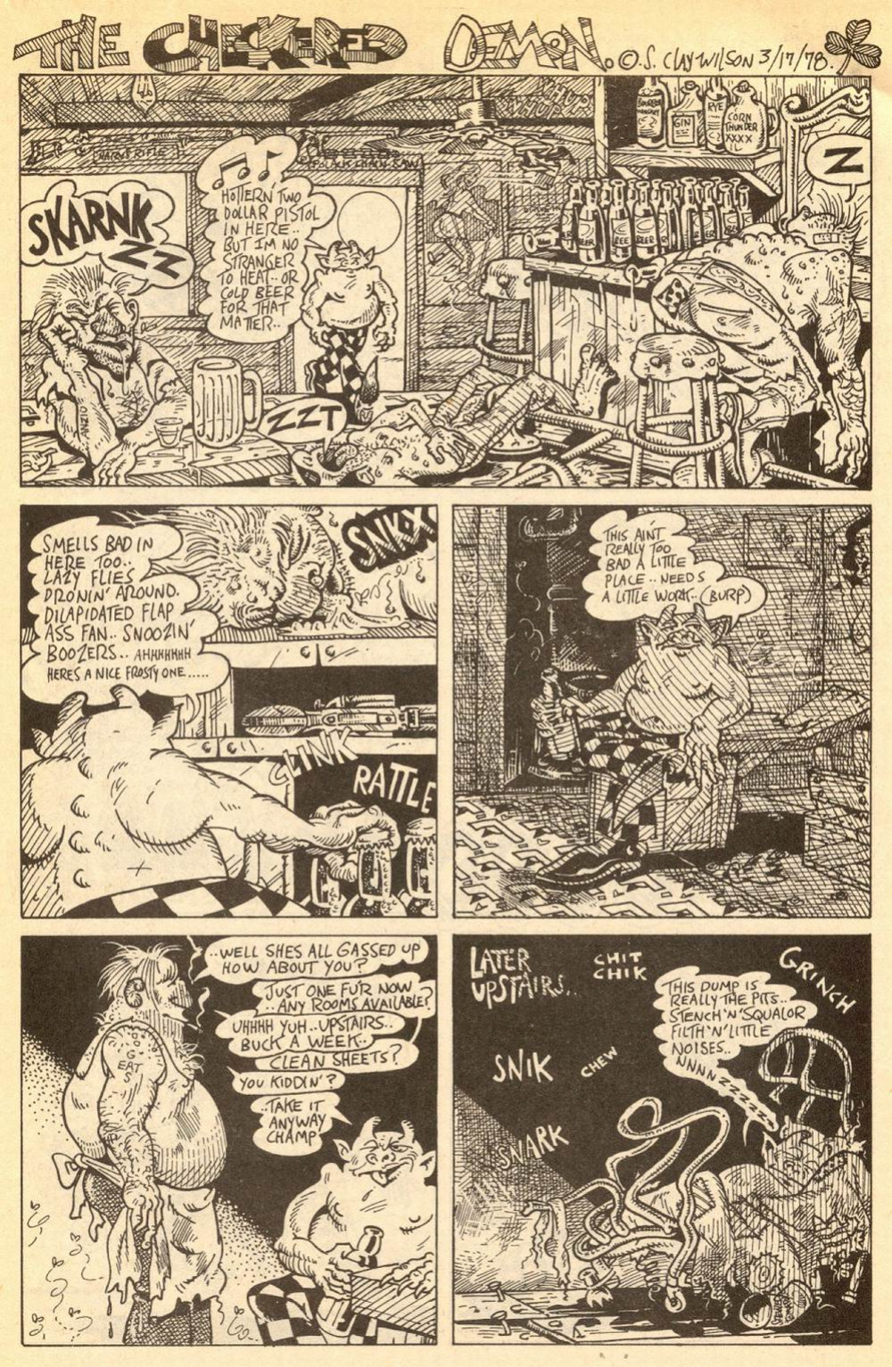 [S. Clay Wilson] The Checkered Demon #2